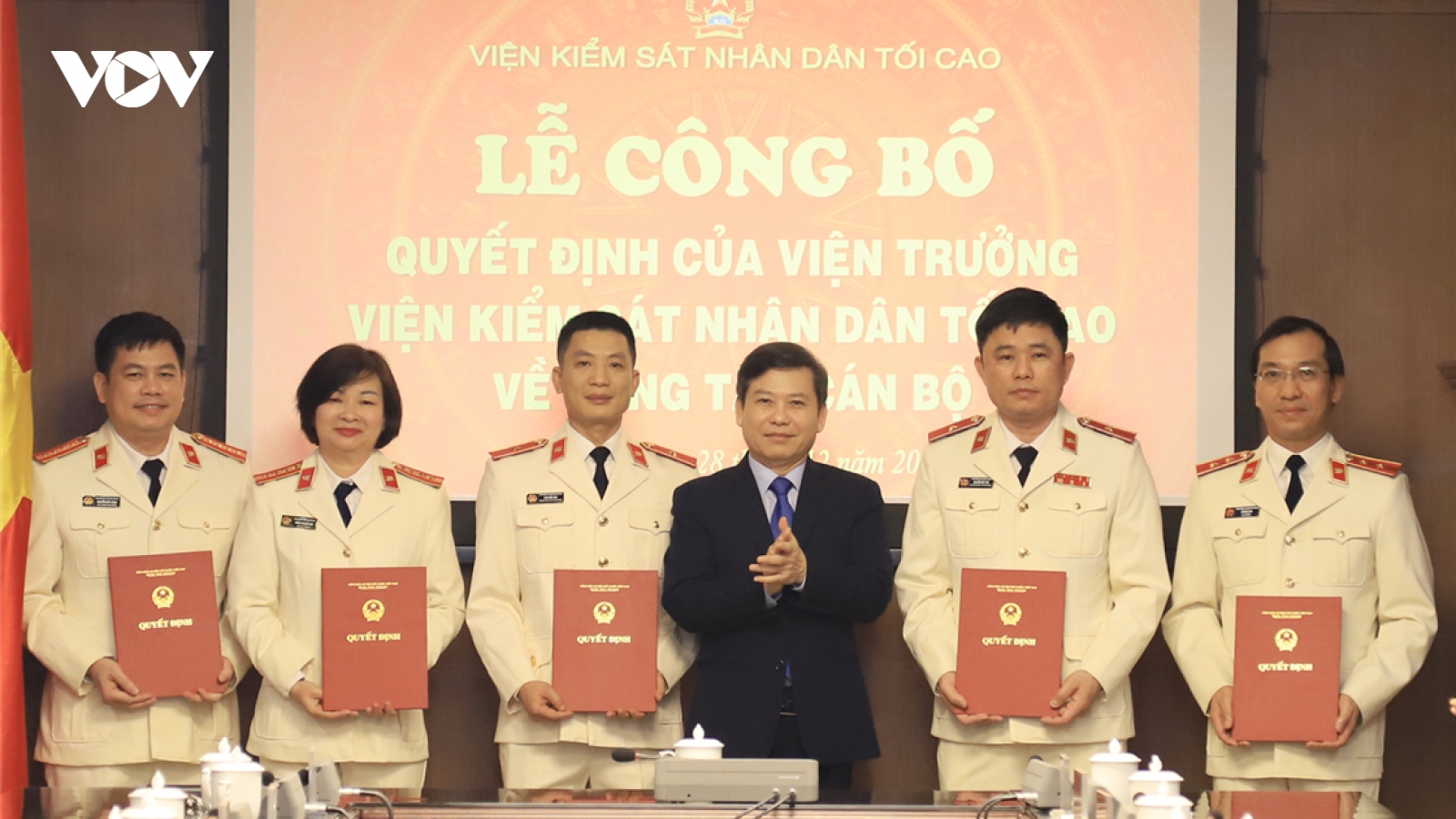 Viện KSND tối cao điều động, bổ nhiệm nhiều nhân sự