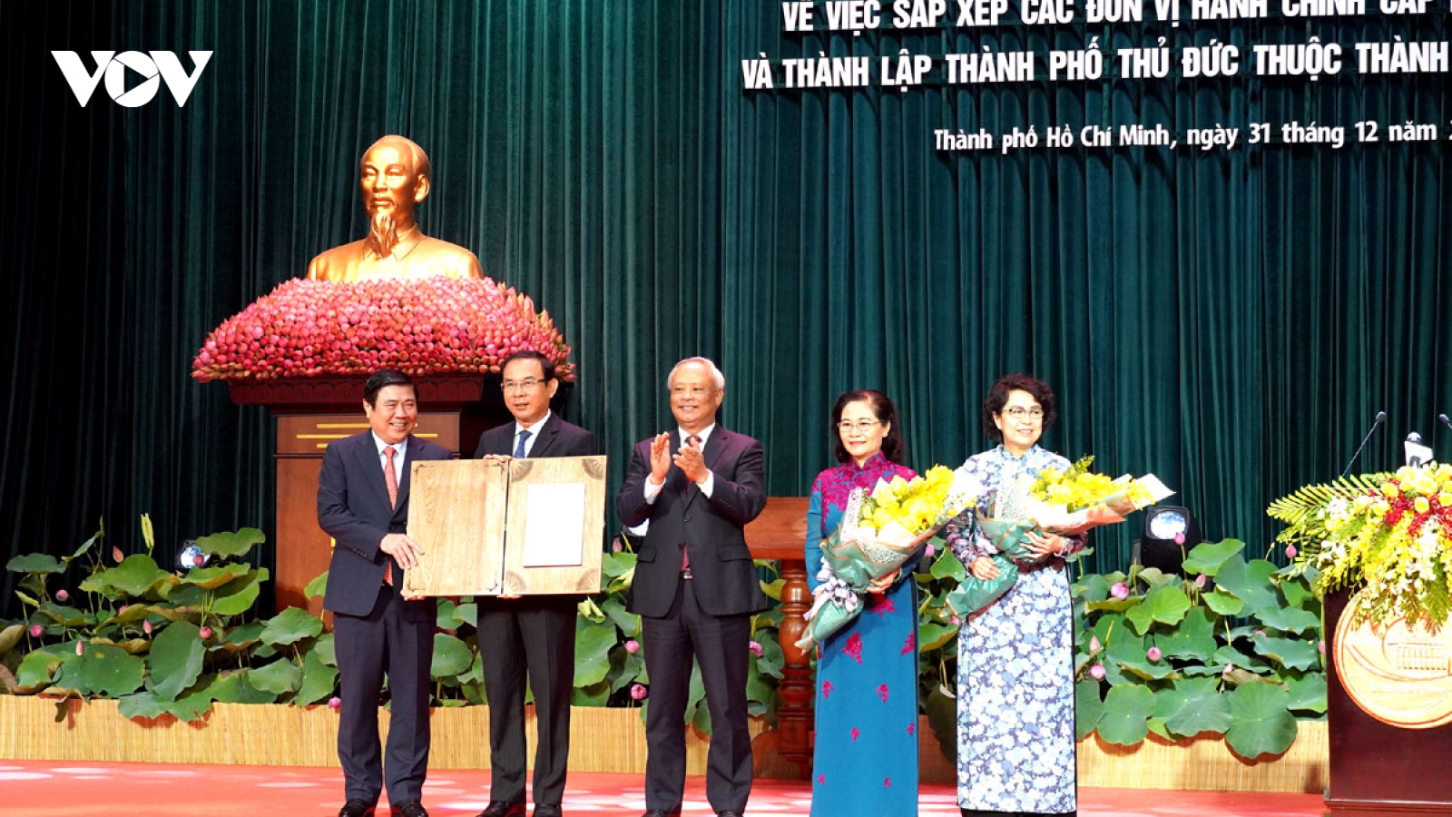 Công bố Nghị quyết về thành lập thành phố Thủ Đức thuộc TPHCM