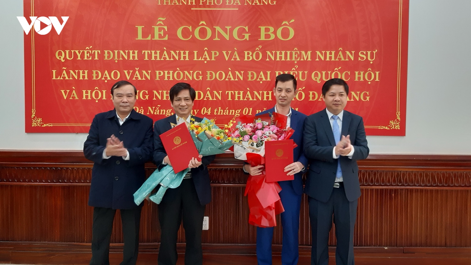 Đà Nẵng thành lập Văn phòng Đoàn ĐBQH-HĐND và bổ nhiệm nhiều cán bộ