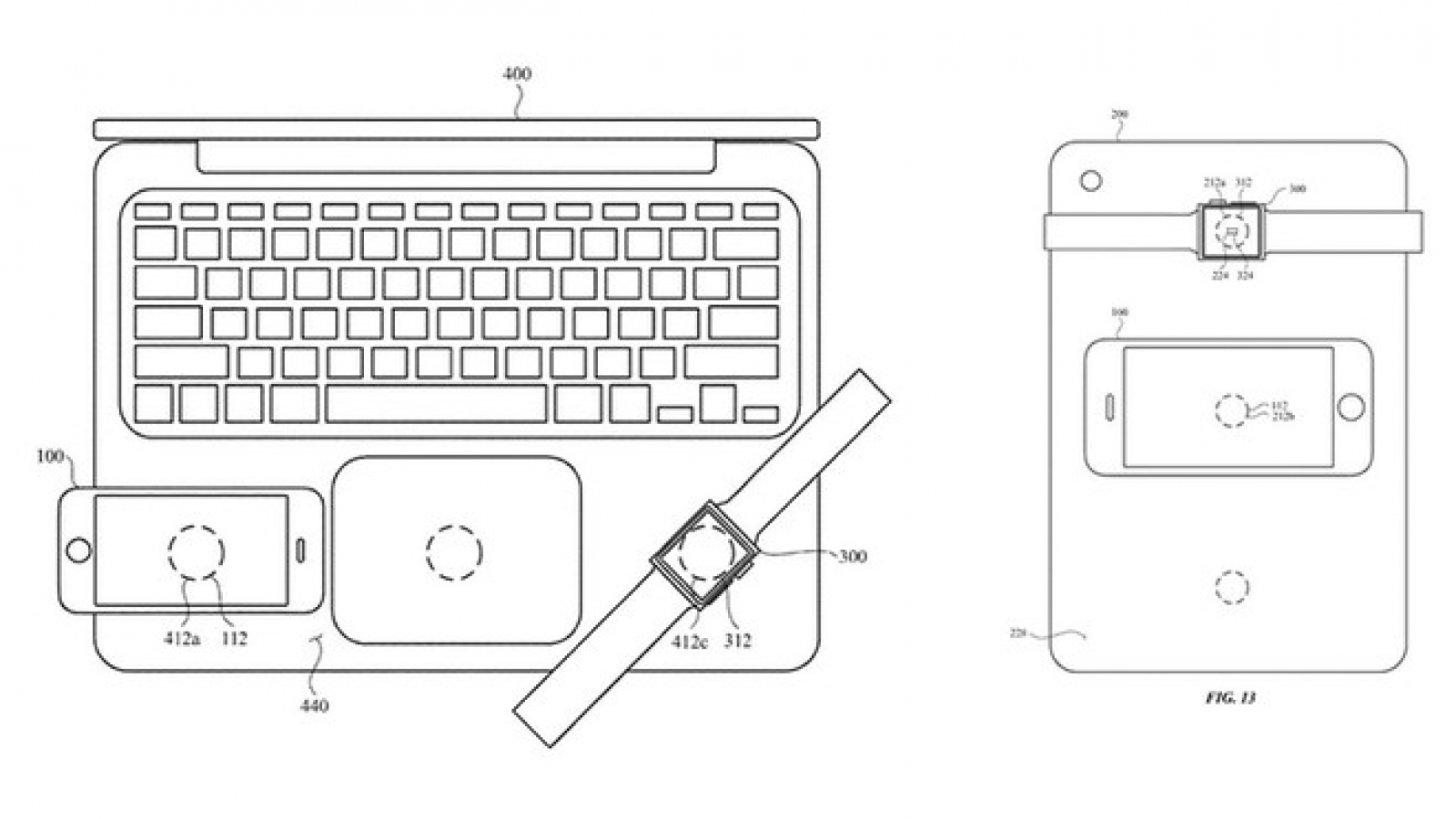 Apple muốn biến MacBook Pro thành bộ sạc không dây cho iPhone
