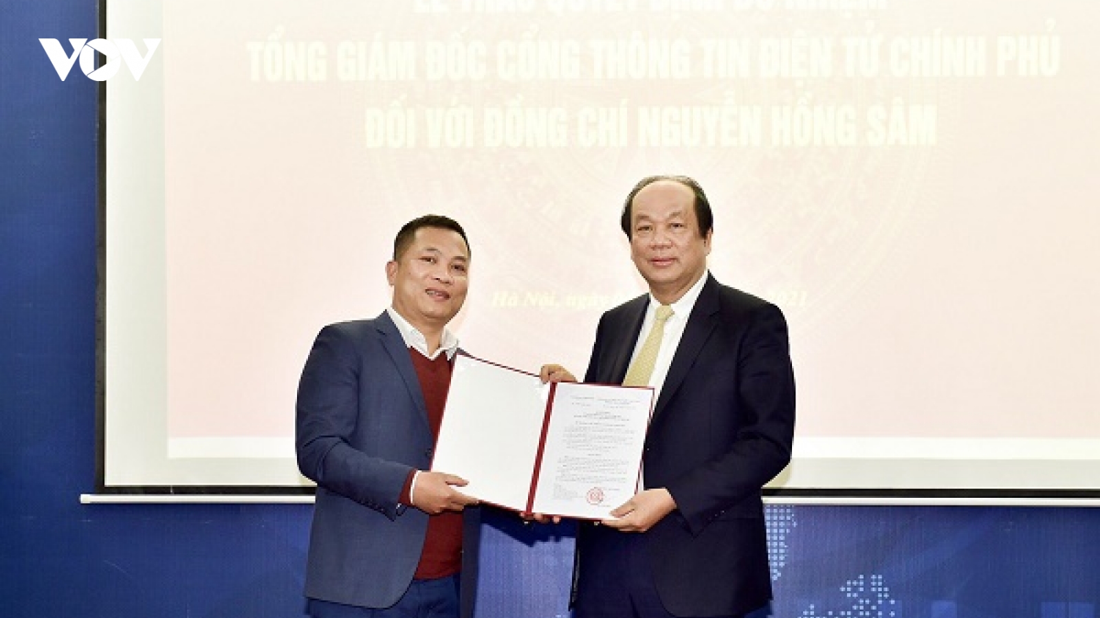 Bổ nhiệm Tổng Giám đốc Cổng TTĐT Chính phủ