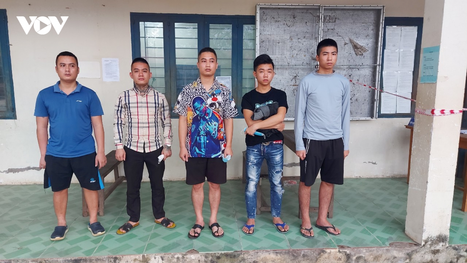 Bắt giữ 5 đối tượng nhập cảnh trái phép qua biên giới An Giang