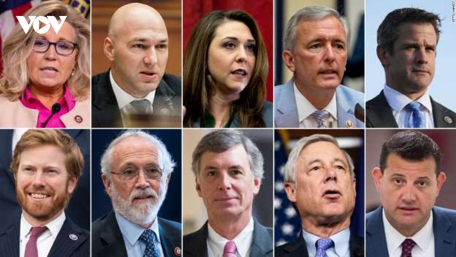 10 Hạ nghị sĩ đảng Cộng hòa bỏ phiếu luận tội ông Trump là những ai?