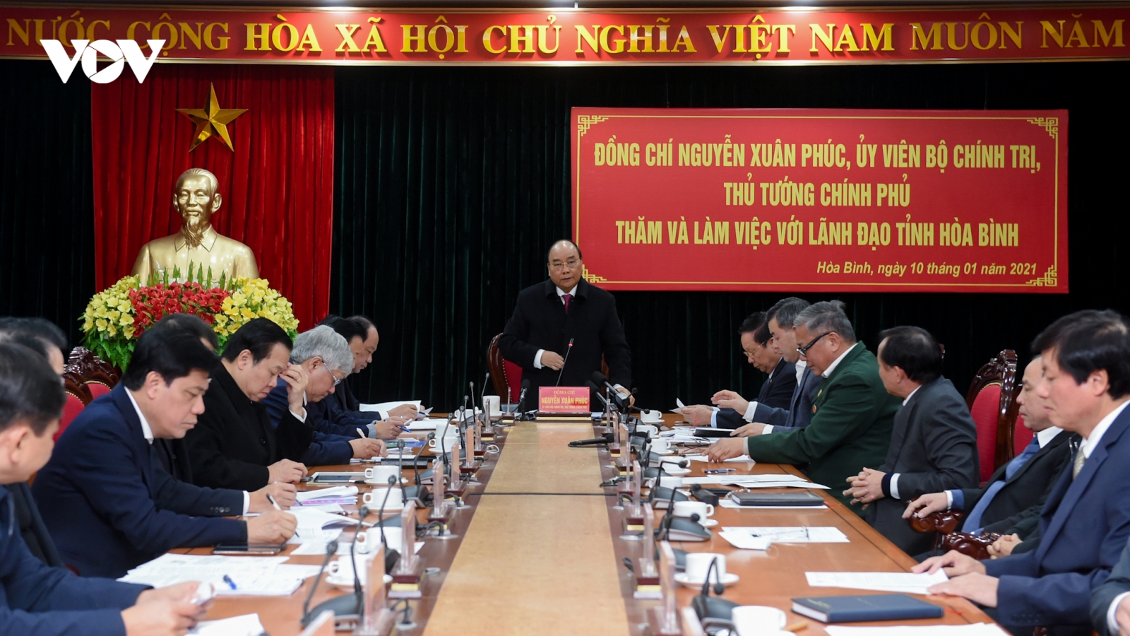Thủ tướng: Hòa Bình cần phát triển về phía Đông tận dụng thị trường hơn 8 triệu dân