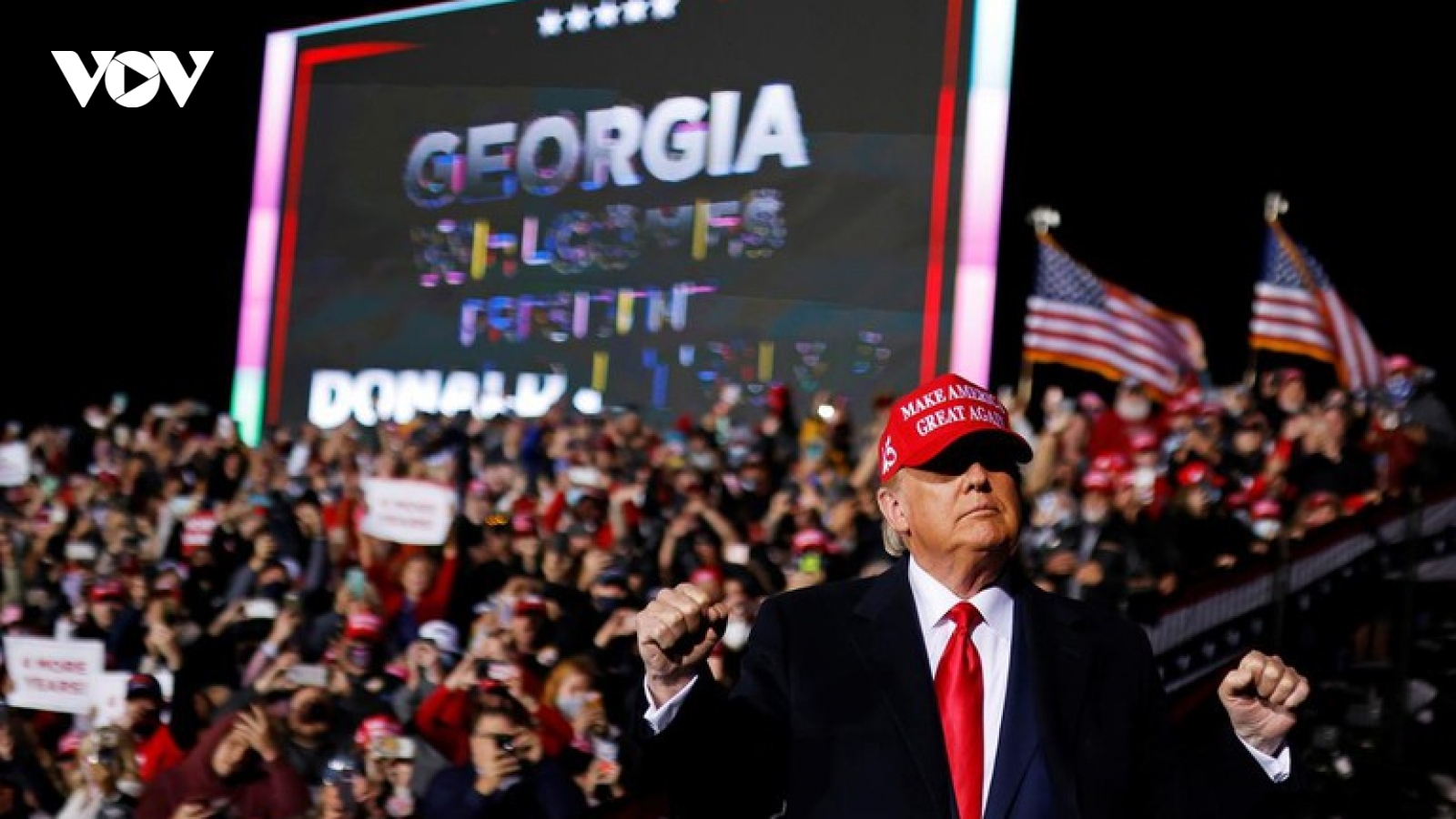 Tổng thống Trump: Không đời nào chúng tôi thua ở Georgia