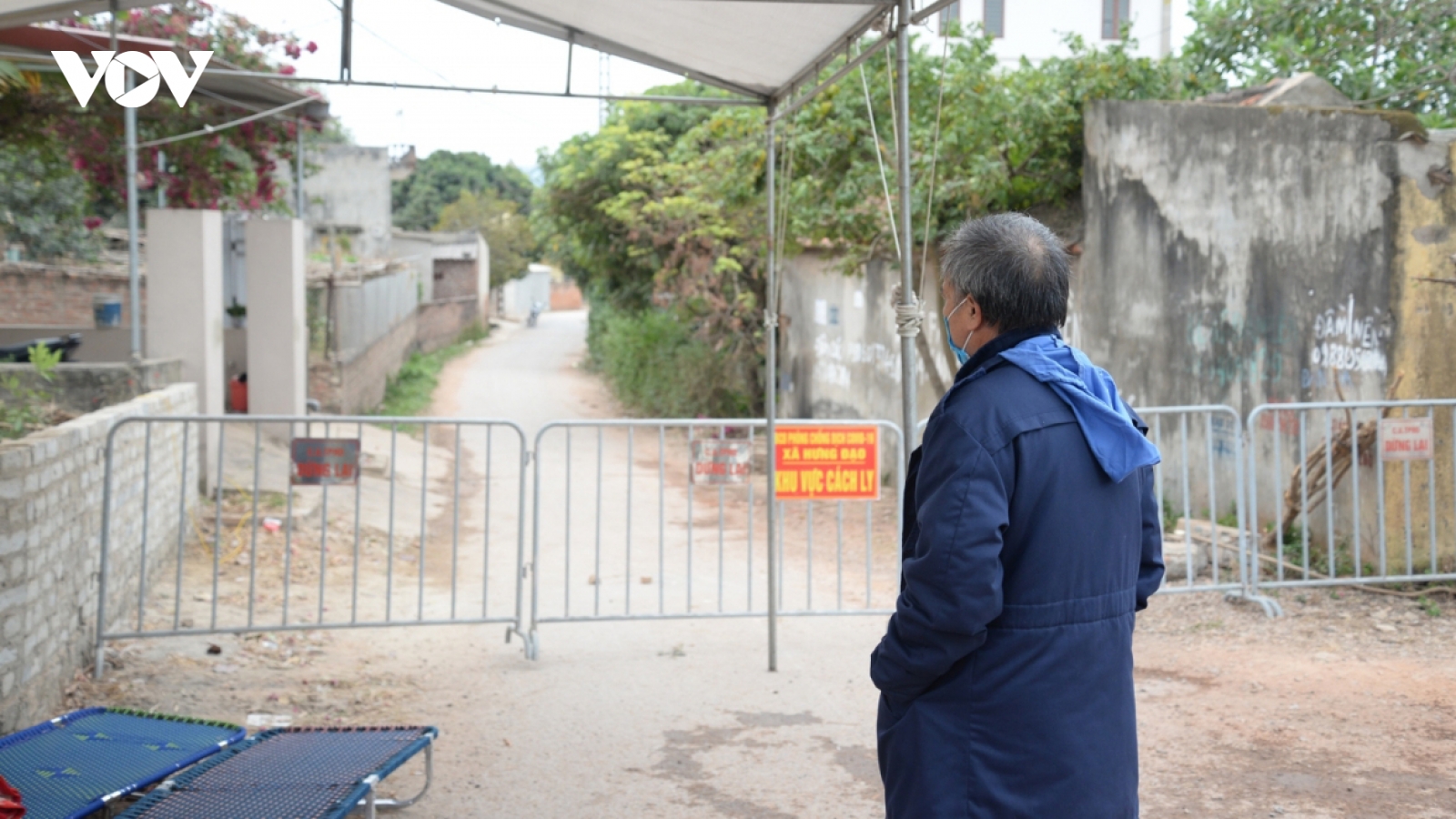 Village locked down after fresh coronavirus case detected
