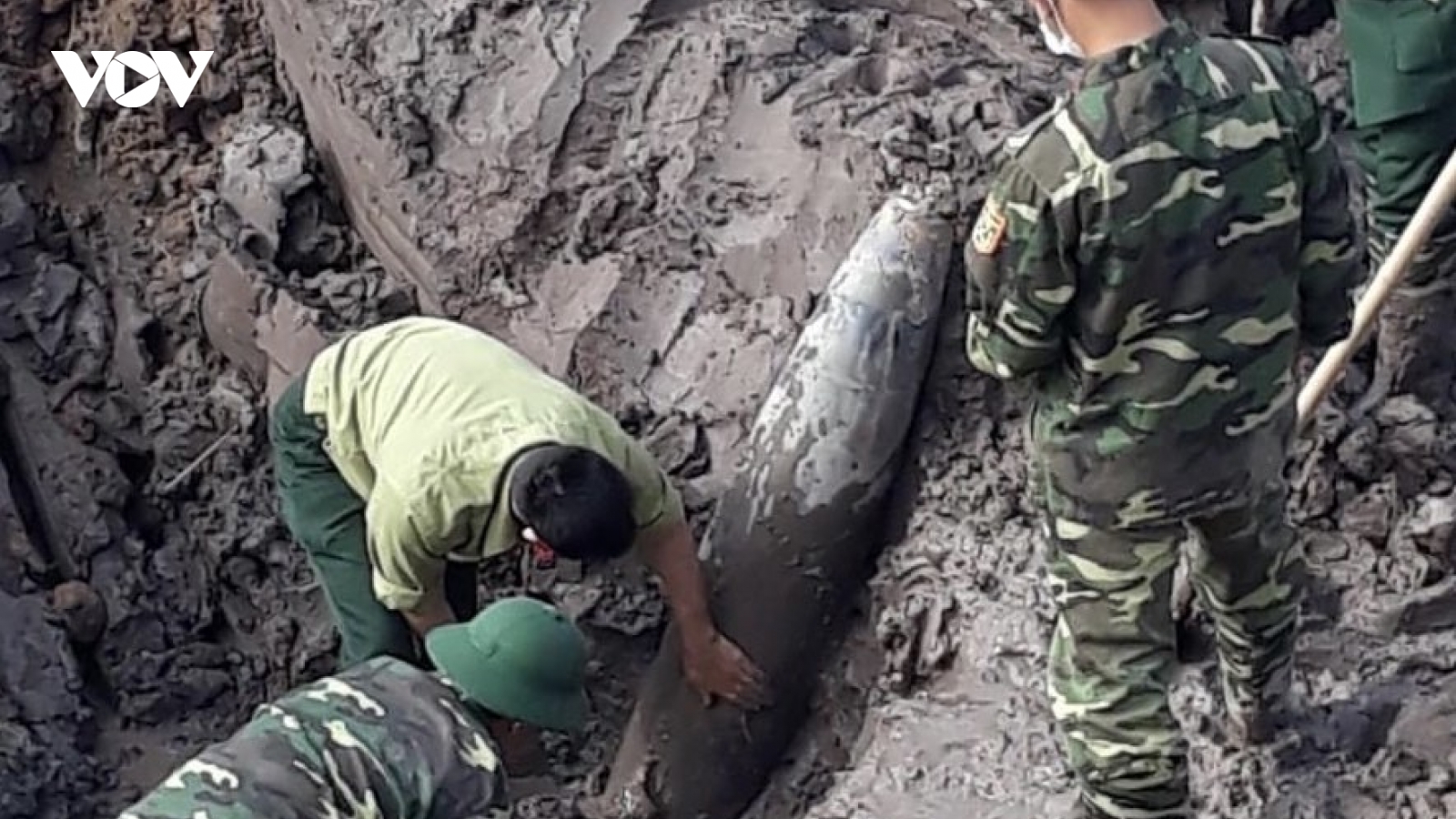 Hải Dương hủy nổ thành công quả bom nặng gần 300kg