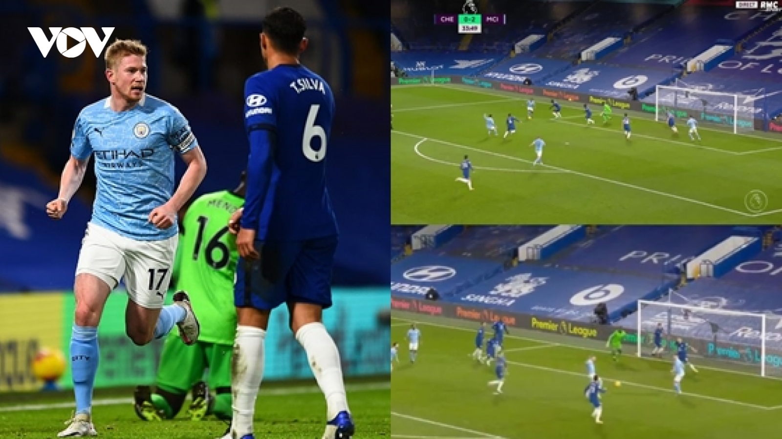 Cận cảnh: Chelsea tái hiện bàn thua "như đội U10" của MU