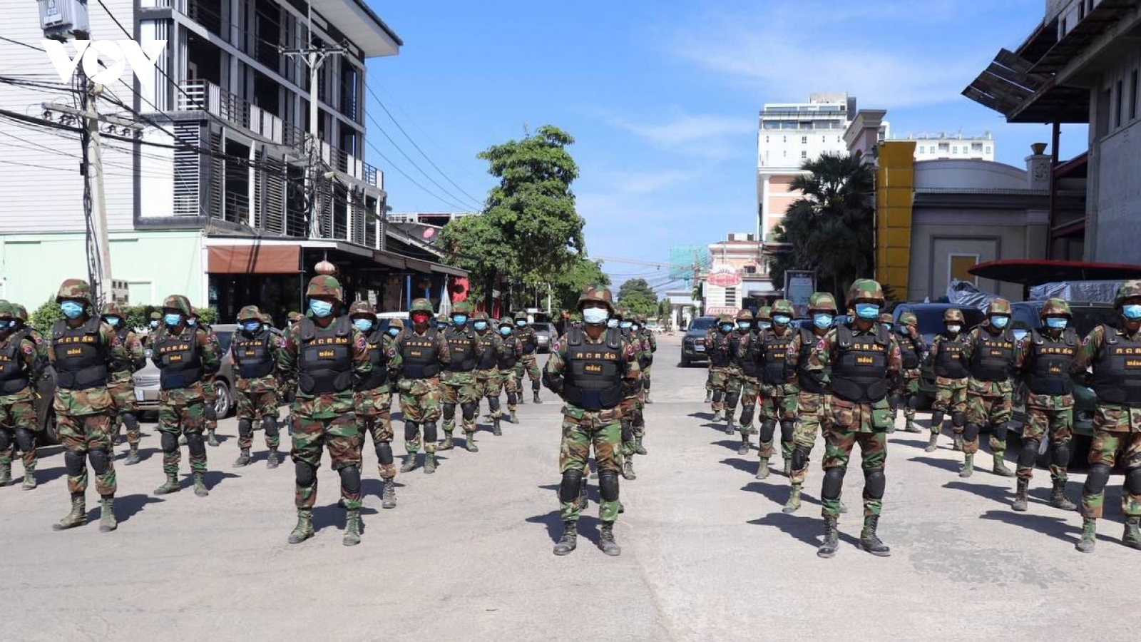 Campuchia triển khai quân dọc biên giới với Thái Lan phòng Covid-19
