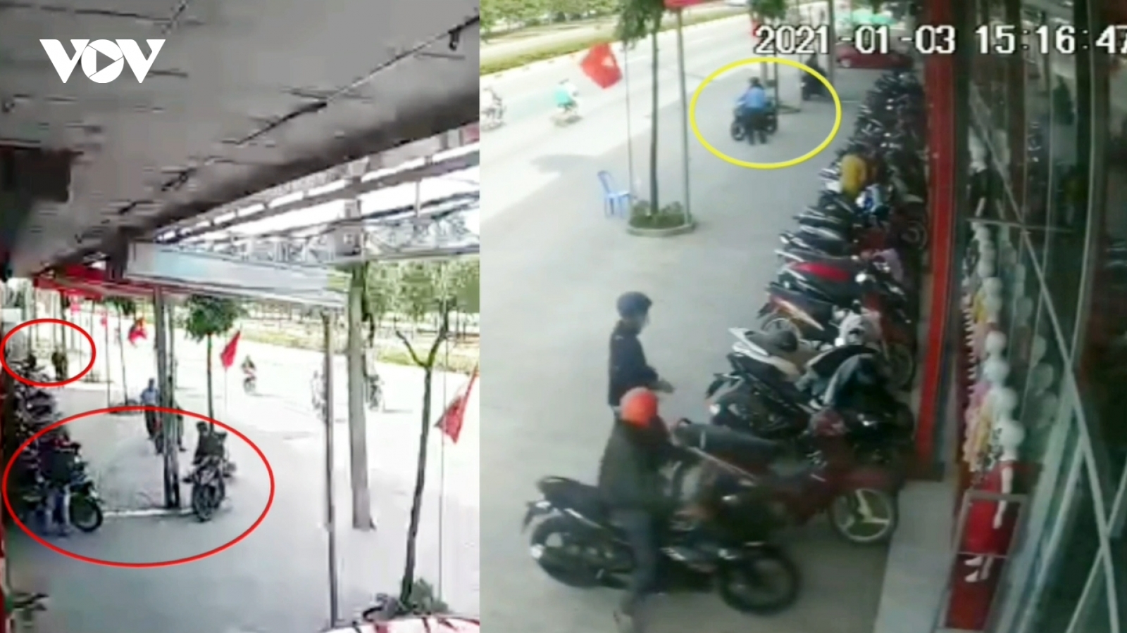 Thêm một vụ dàn cảnh cướp xe máy ở Bình Dương
