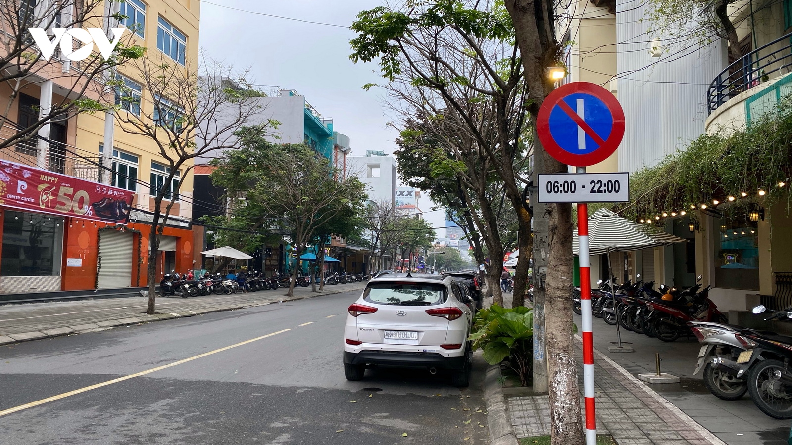 80 đoạn, tuyến phố ở Đà Nẵng cấm đậu đỗ ô tô theo ngày chẵn, ngày lẻ