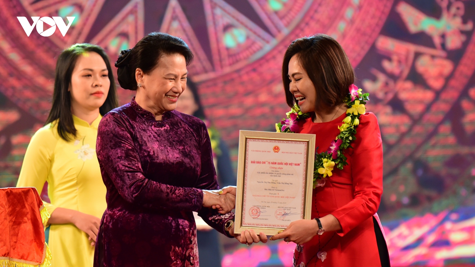 Giải báo chí “75 năm Quốc hội Việt Nam”: VOV đoạt 3 giải