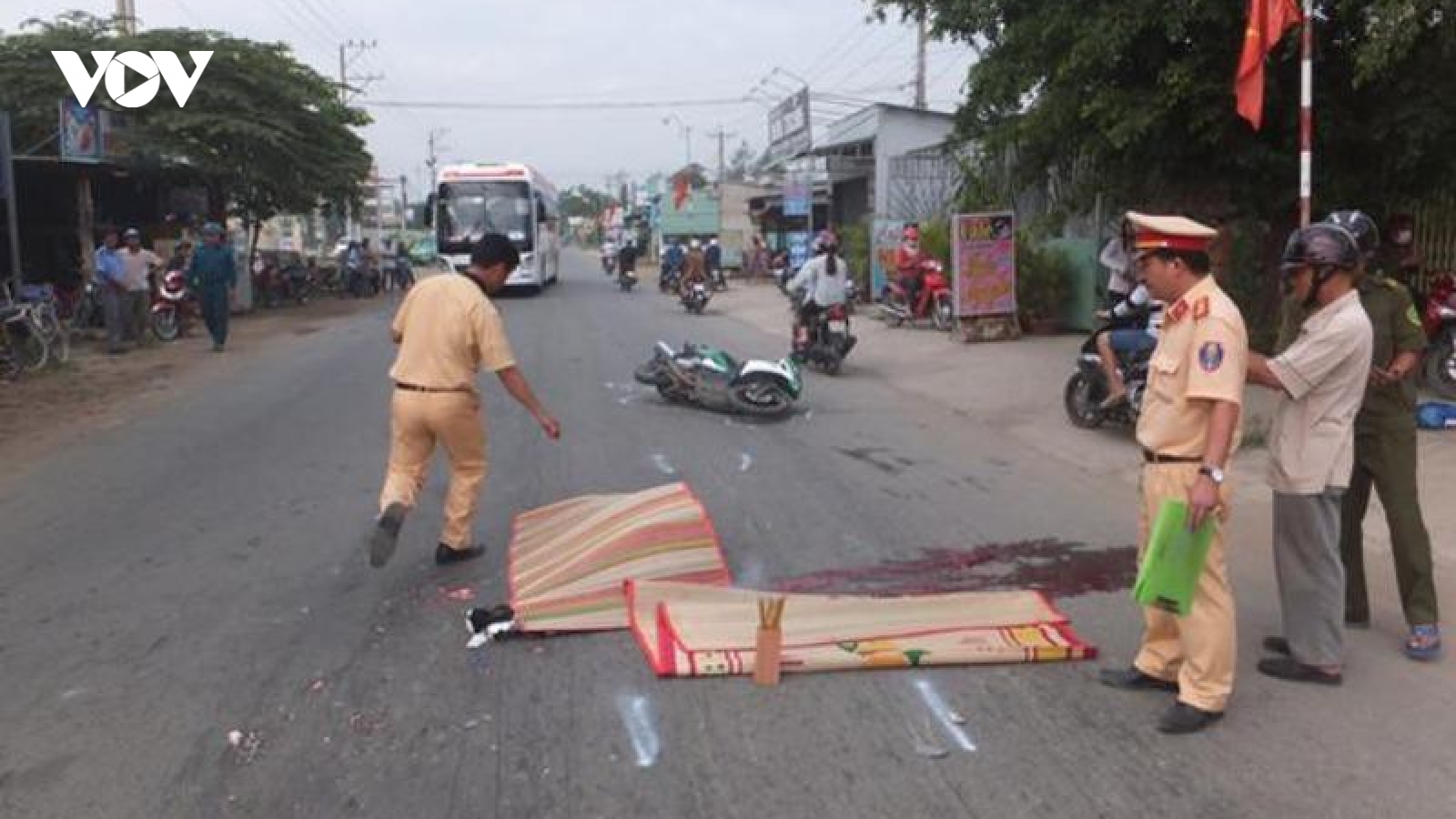 Thiếu tá công an xã tử vong do tai nạn giao thông