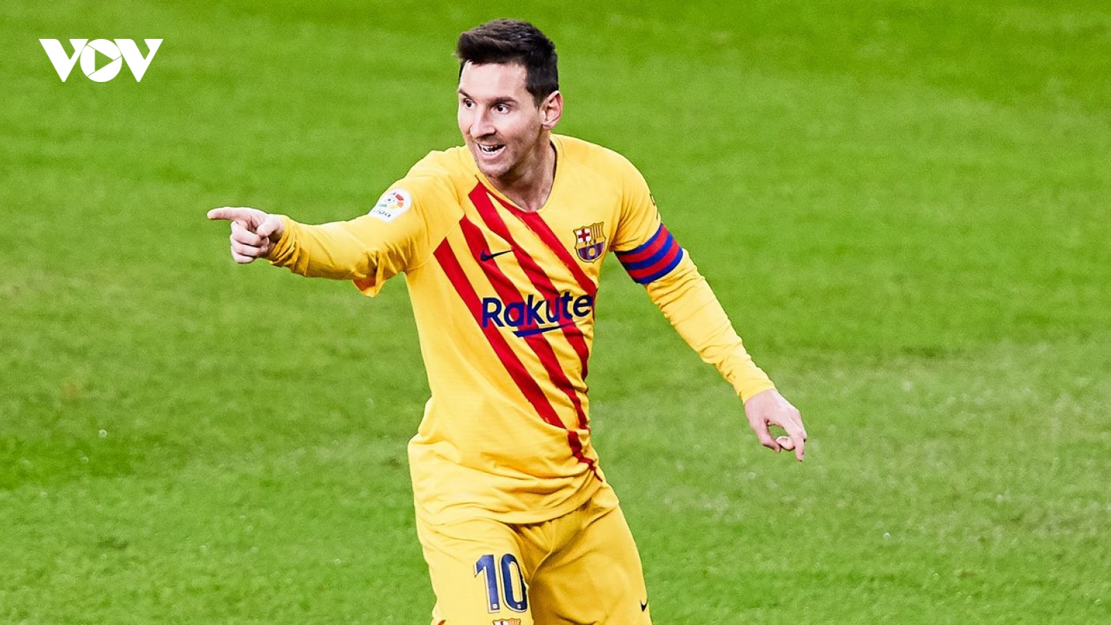 Lionel Messi vươn lên dẫn đầu BXH Vua phá lưới La Liga