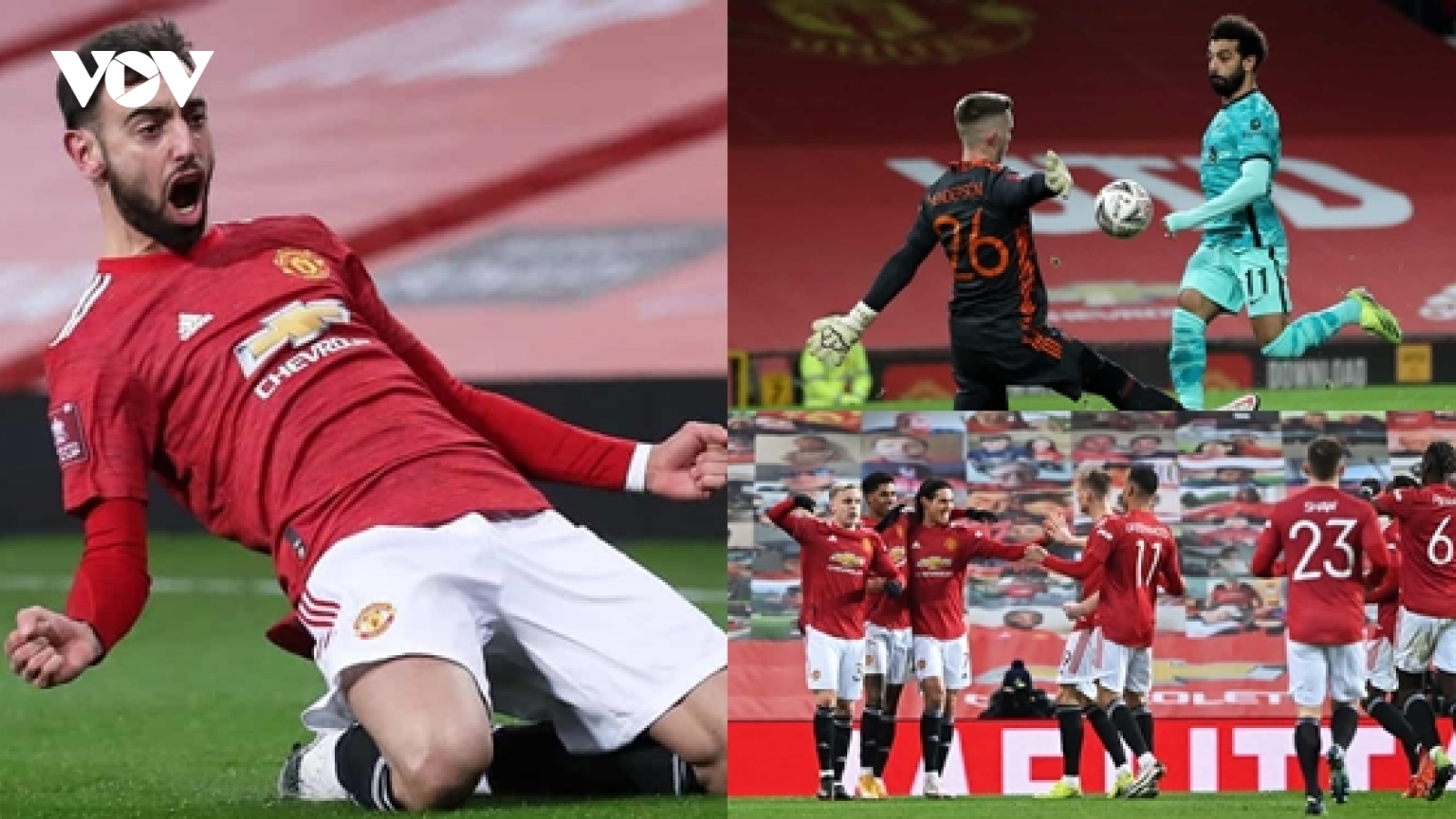 Toàn cảnh MU 3-2 Liverpool: Salah không chống nổi sức mạnh của Quỷ đỏ