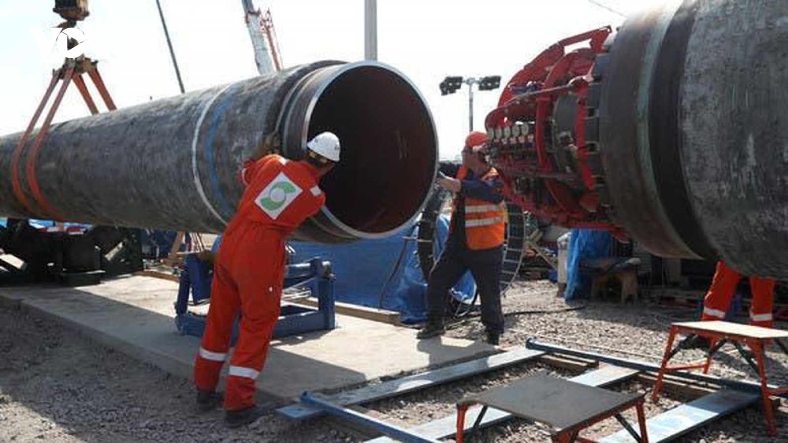 Đức lên án việc Mỹ trừng phạt tàu Nga vì dự án Dòng chảy phương Bắc 2