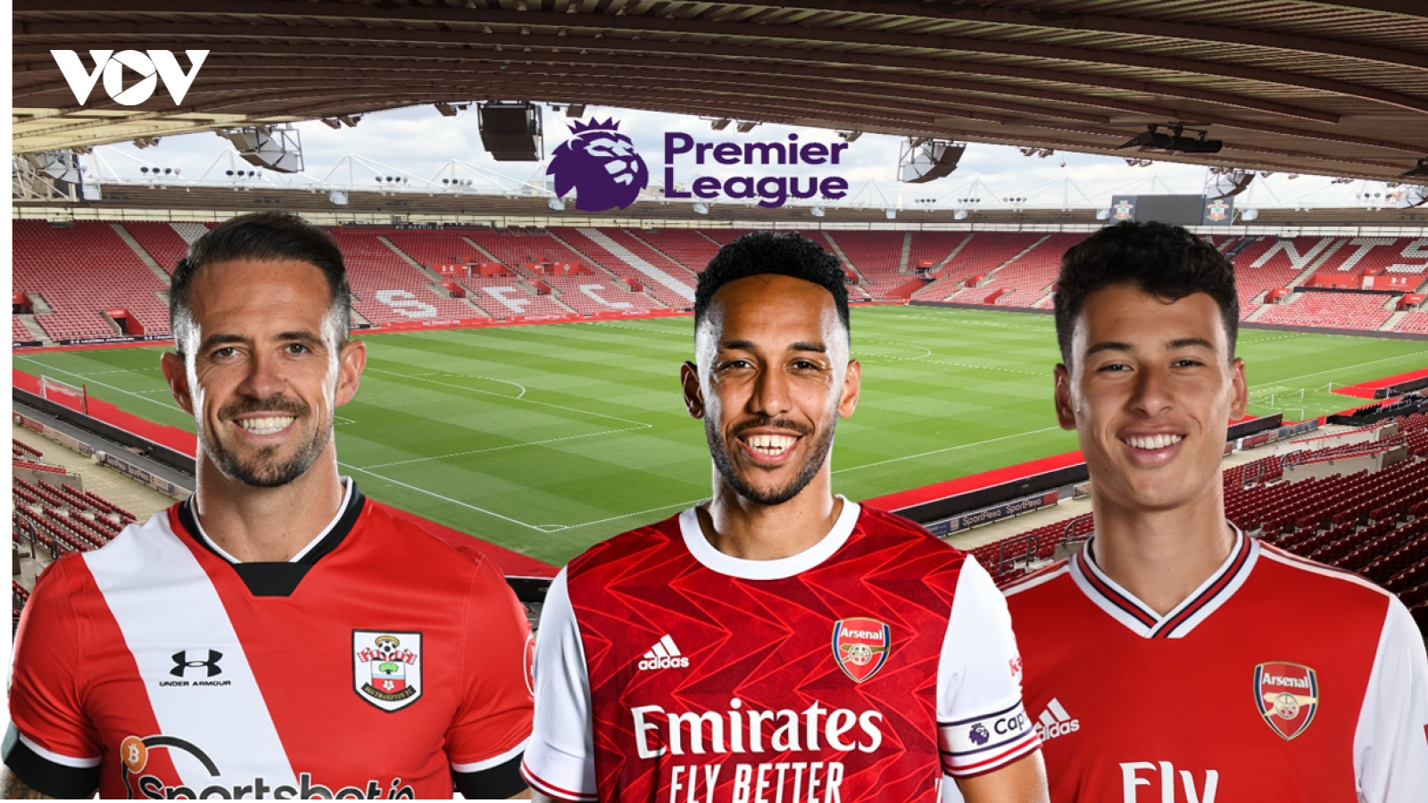 Dự đoán kết quả, đội hình xuất phát trận Southampton - Arsenal