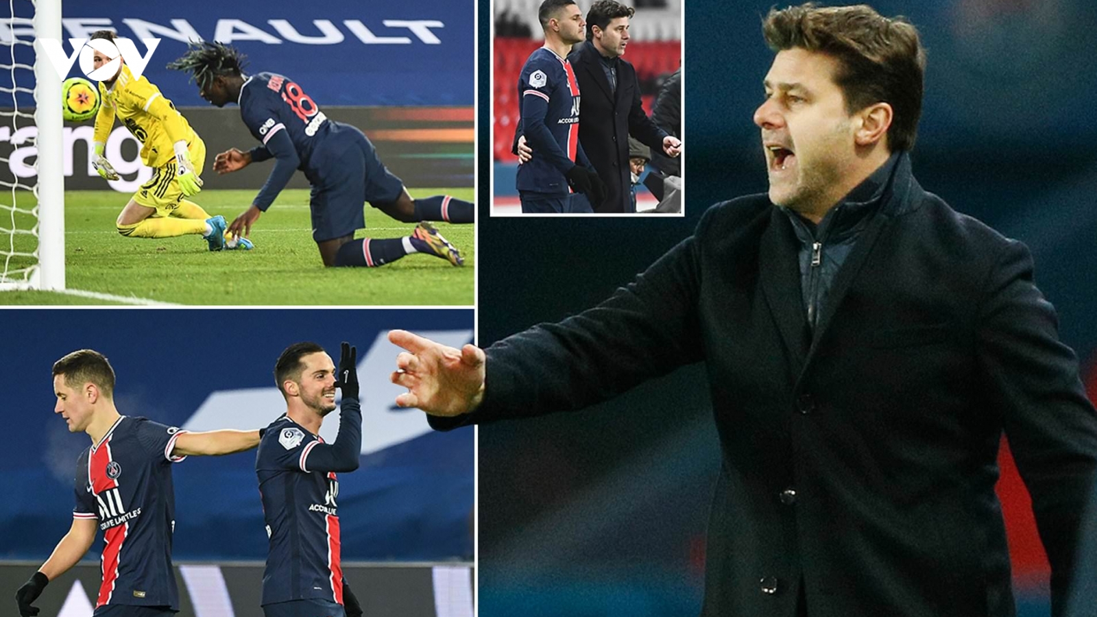 PSG giành chiến thắng đầu tiên dưới thời HLV Mauricio Pochettino