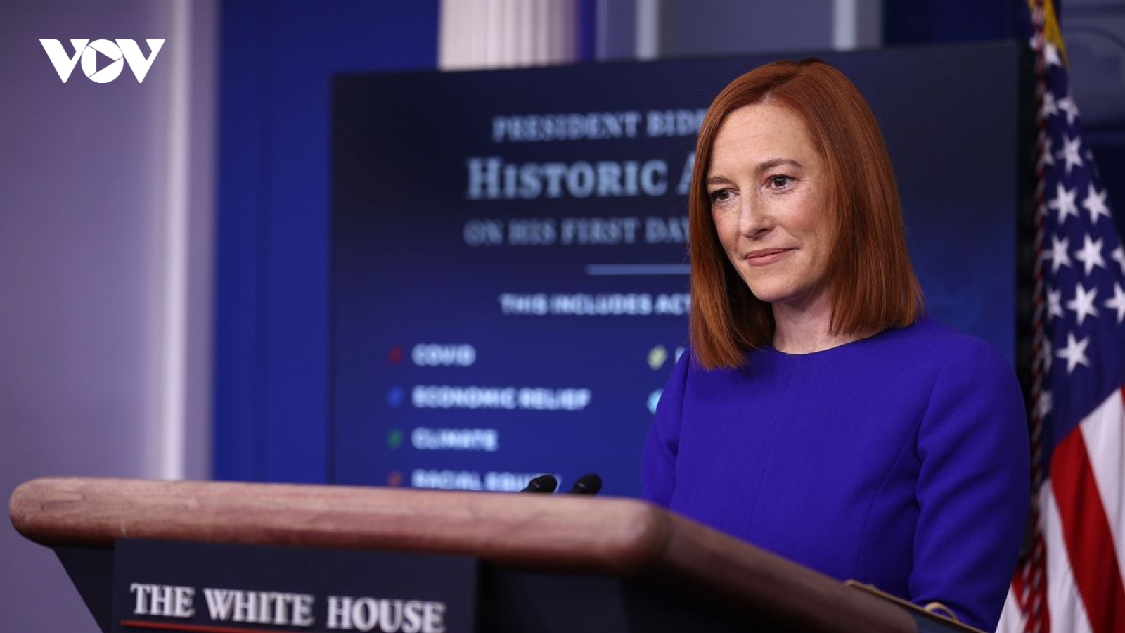 Chính quyền Biden tổ chức buổi họp báo đầu tiên tại Nhà Trắng