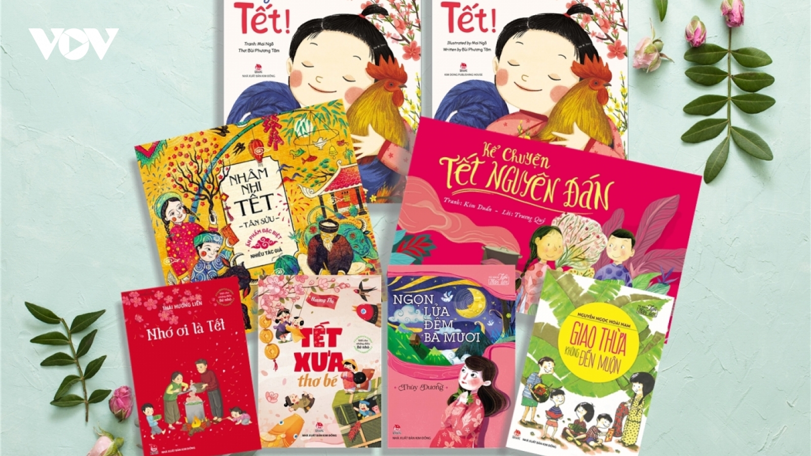 Tưng bừng sách Tết 2021