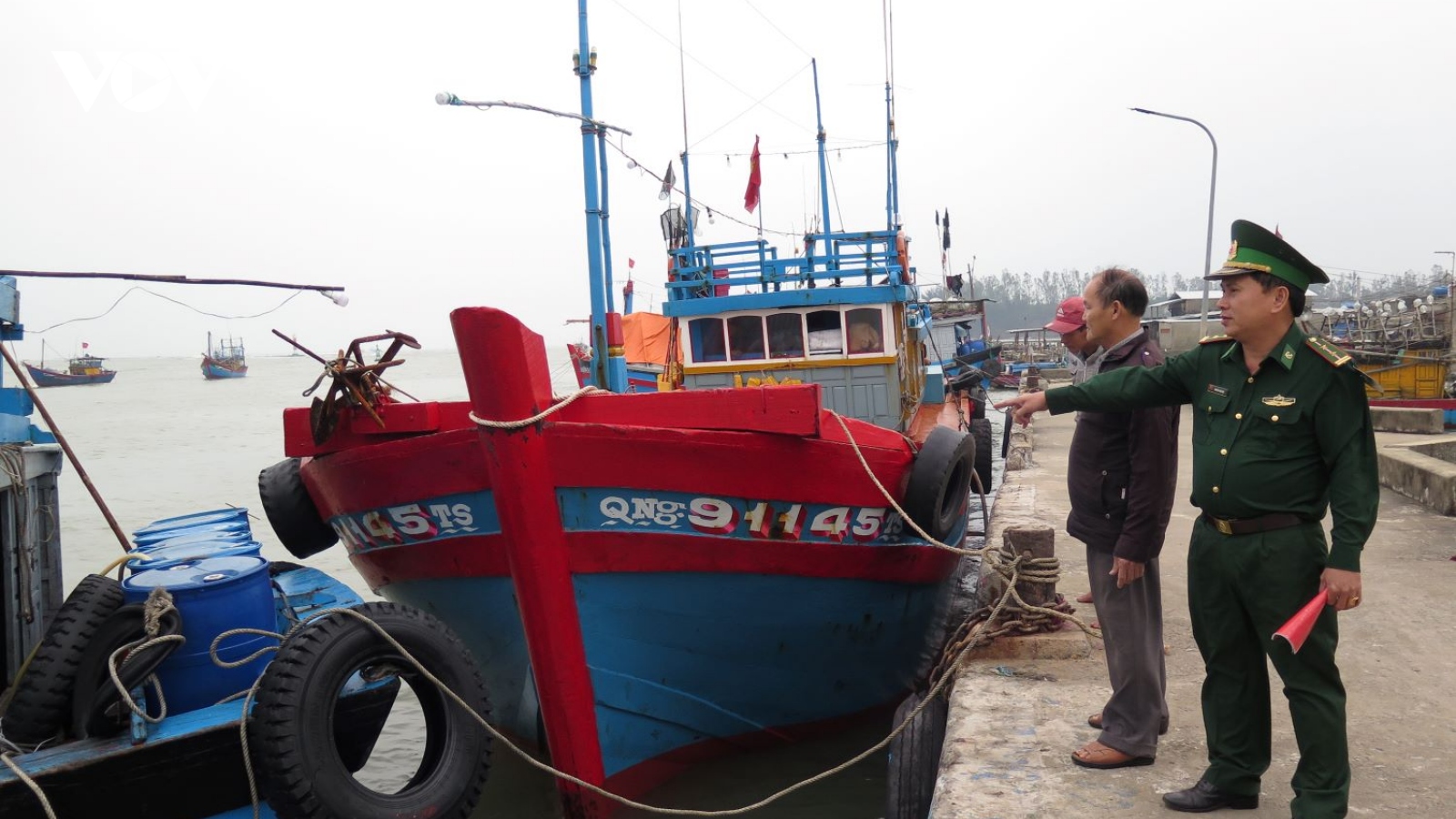 Quảng Ngãi tăng cường kiểm soát tàu cá dịp Tết