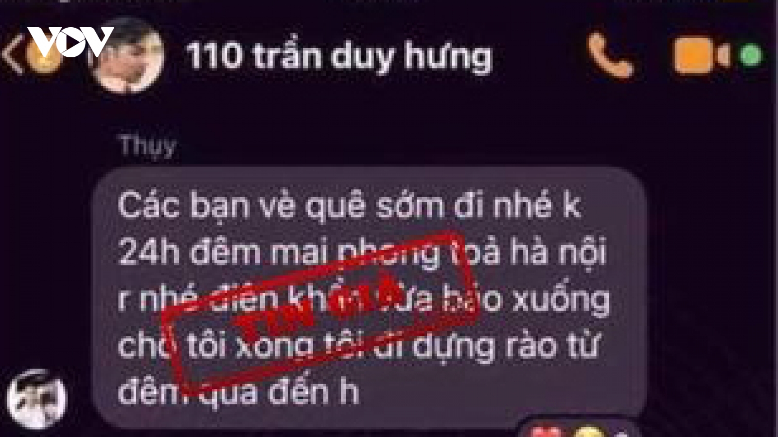 Trung tâm Xử lý tin giả phát hiện tin đồn thất thiệt phong tỏa Hà Nội