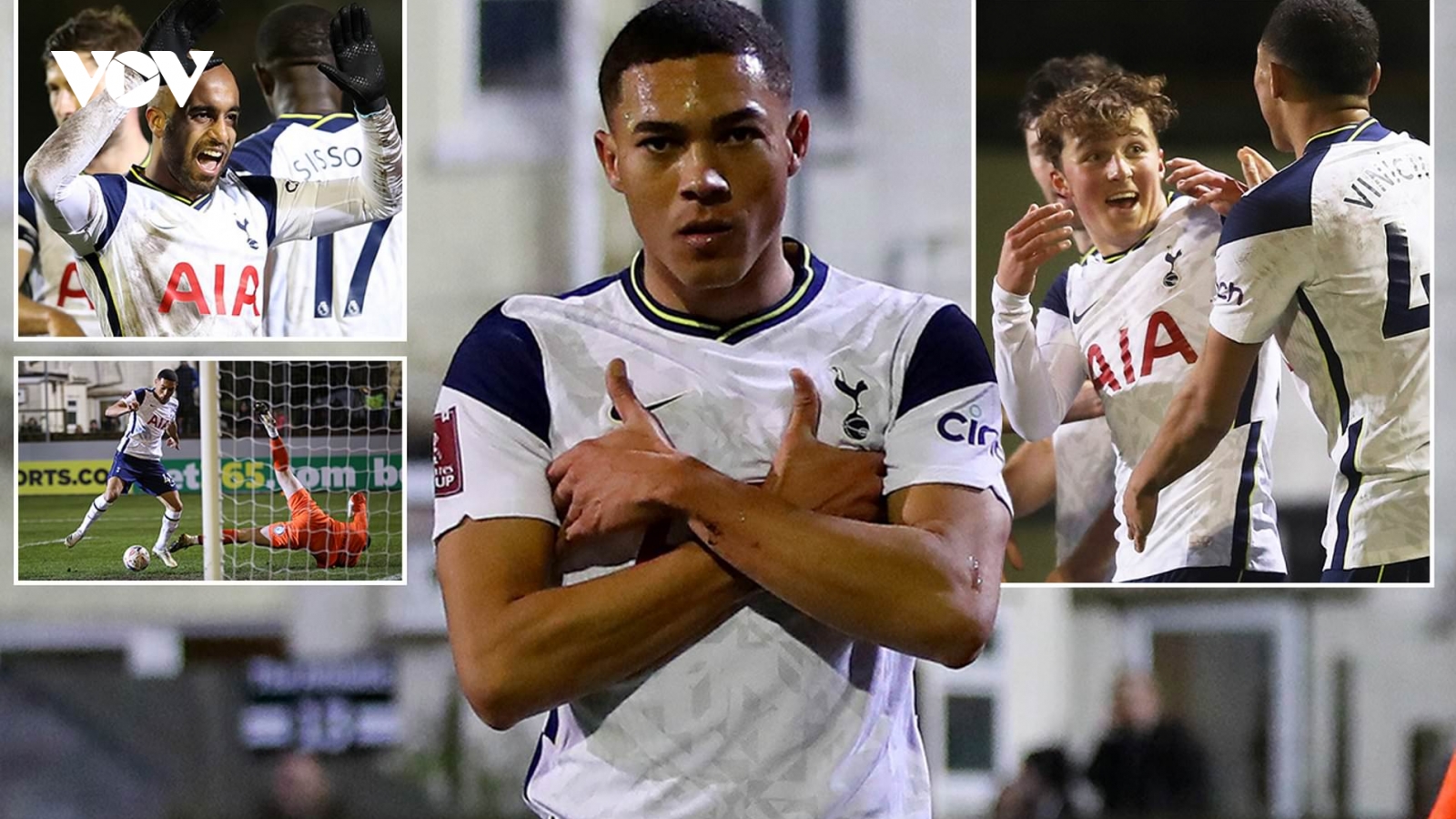 Tiền đạo Brazil lập hat-trick, Tottenham đại thắng "5 sao" tại FA Cup