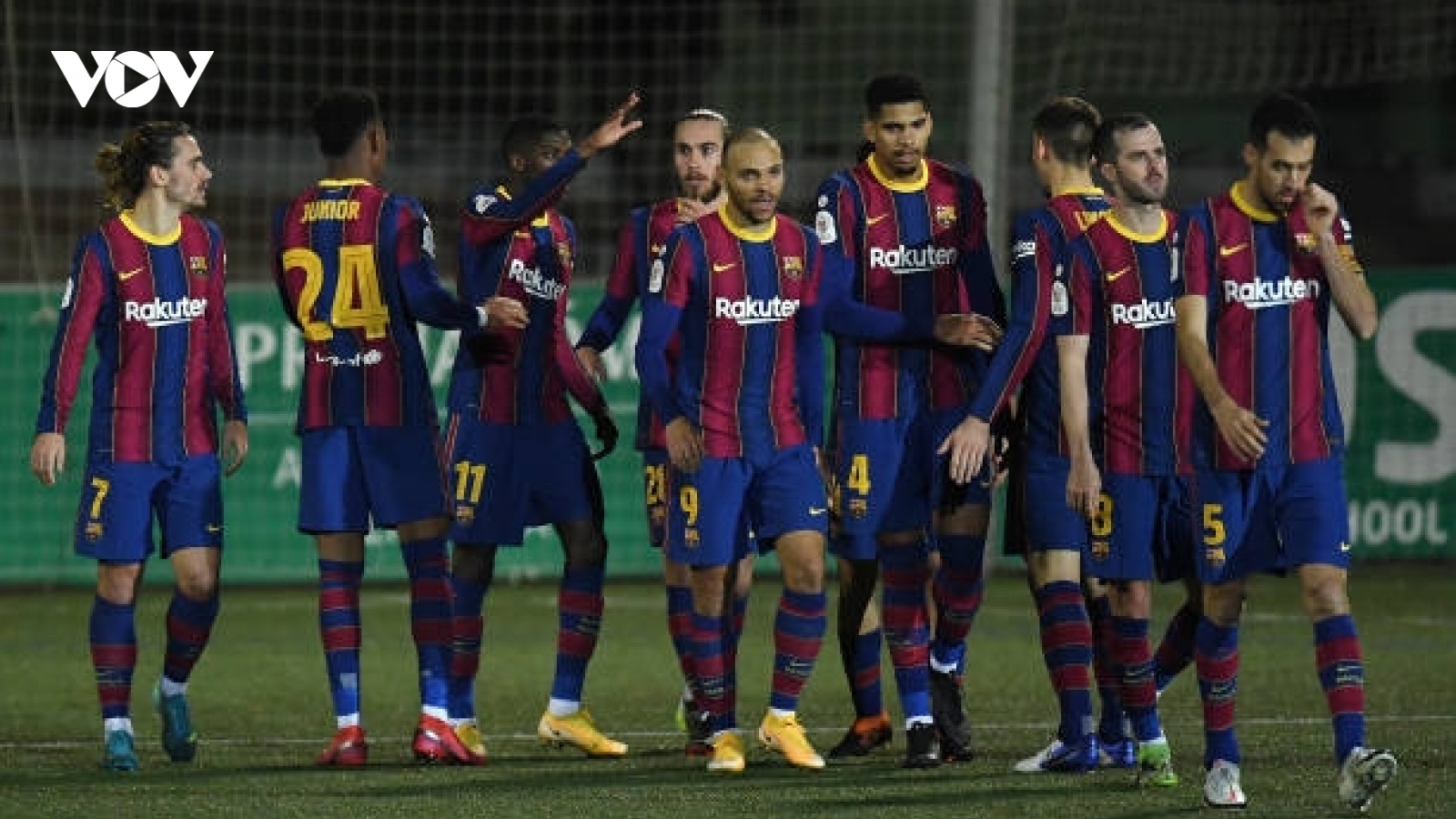 Đá hỏng 2 quả phạt đền trong ngày không Messi, Barca vất vả đi tiếp ở Cúp Nhà vua