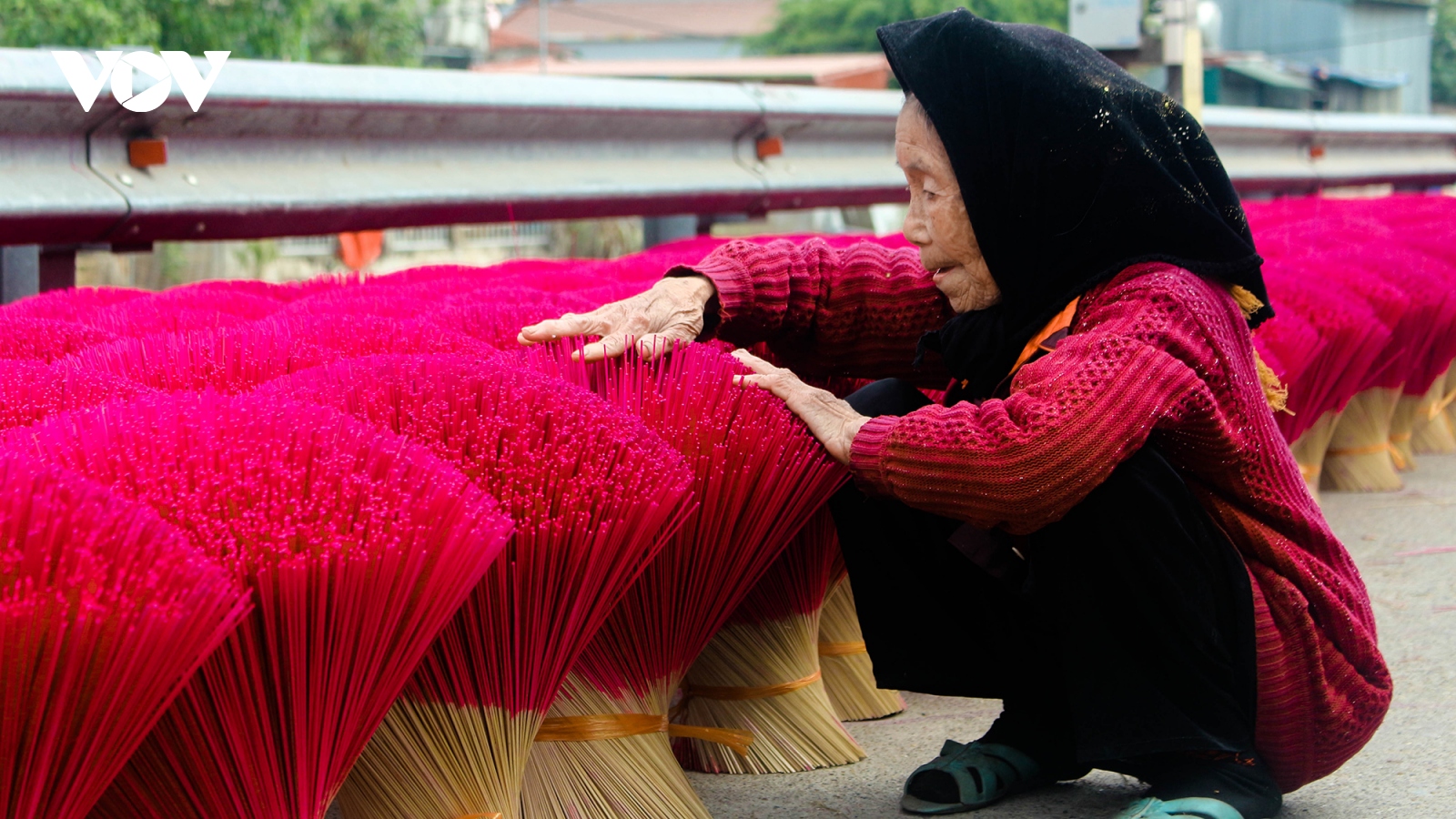 Làng hương Quảng Phú Cầu tất bật những ngày cuối năm