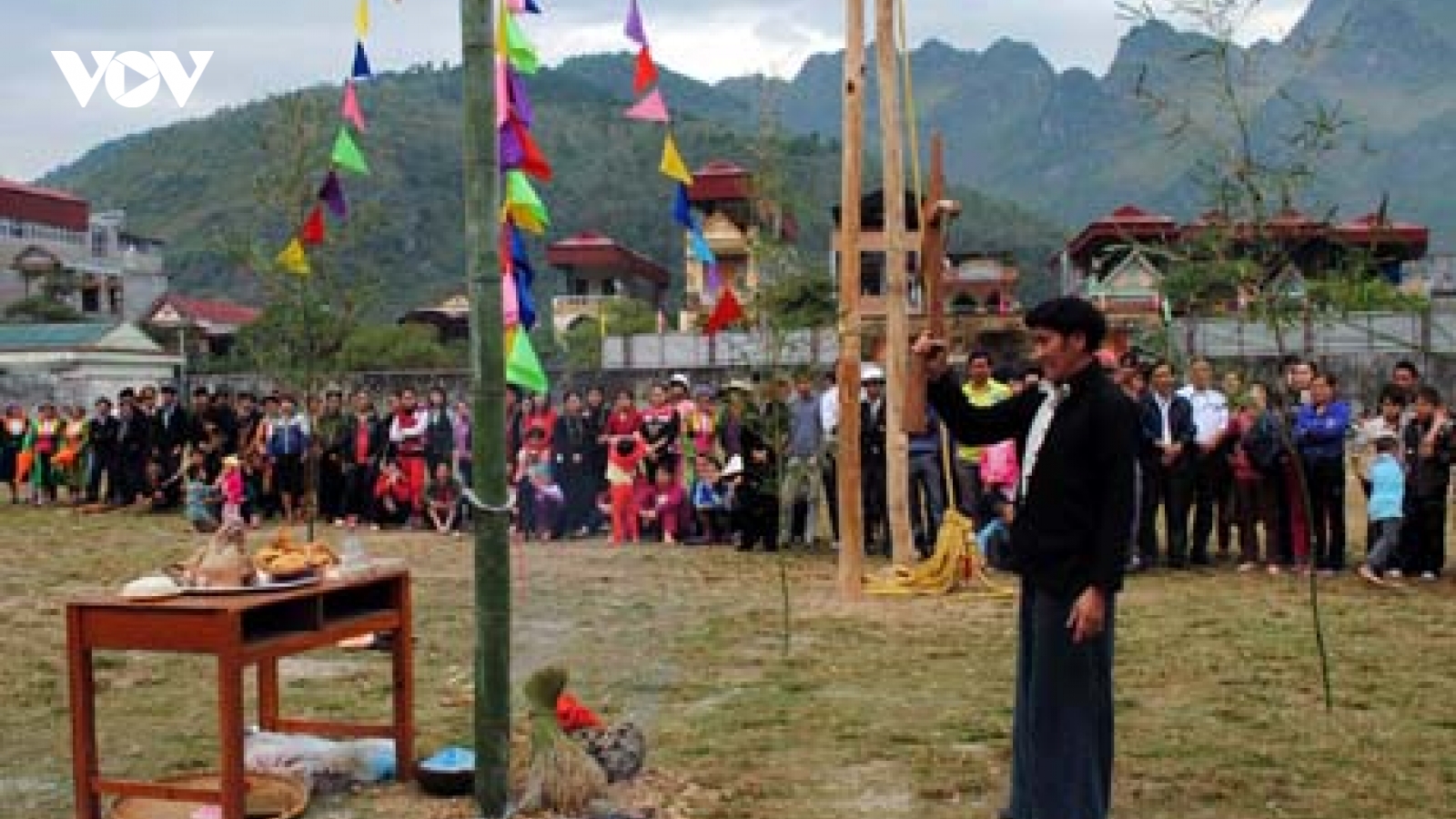 Lễ hội Gầu Tào - nơi gắn tình đoàn kết cộng đồng của người Mông ở Hà Giang