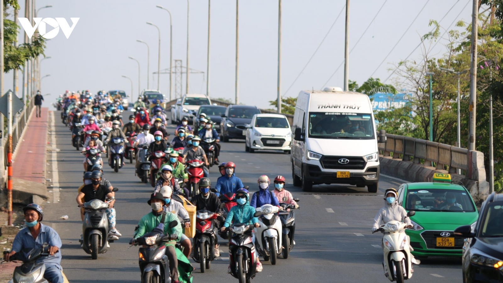 TPHCM không kẹt xe trong ngày đầu tiên đi làm của năm mới