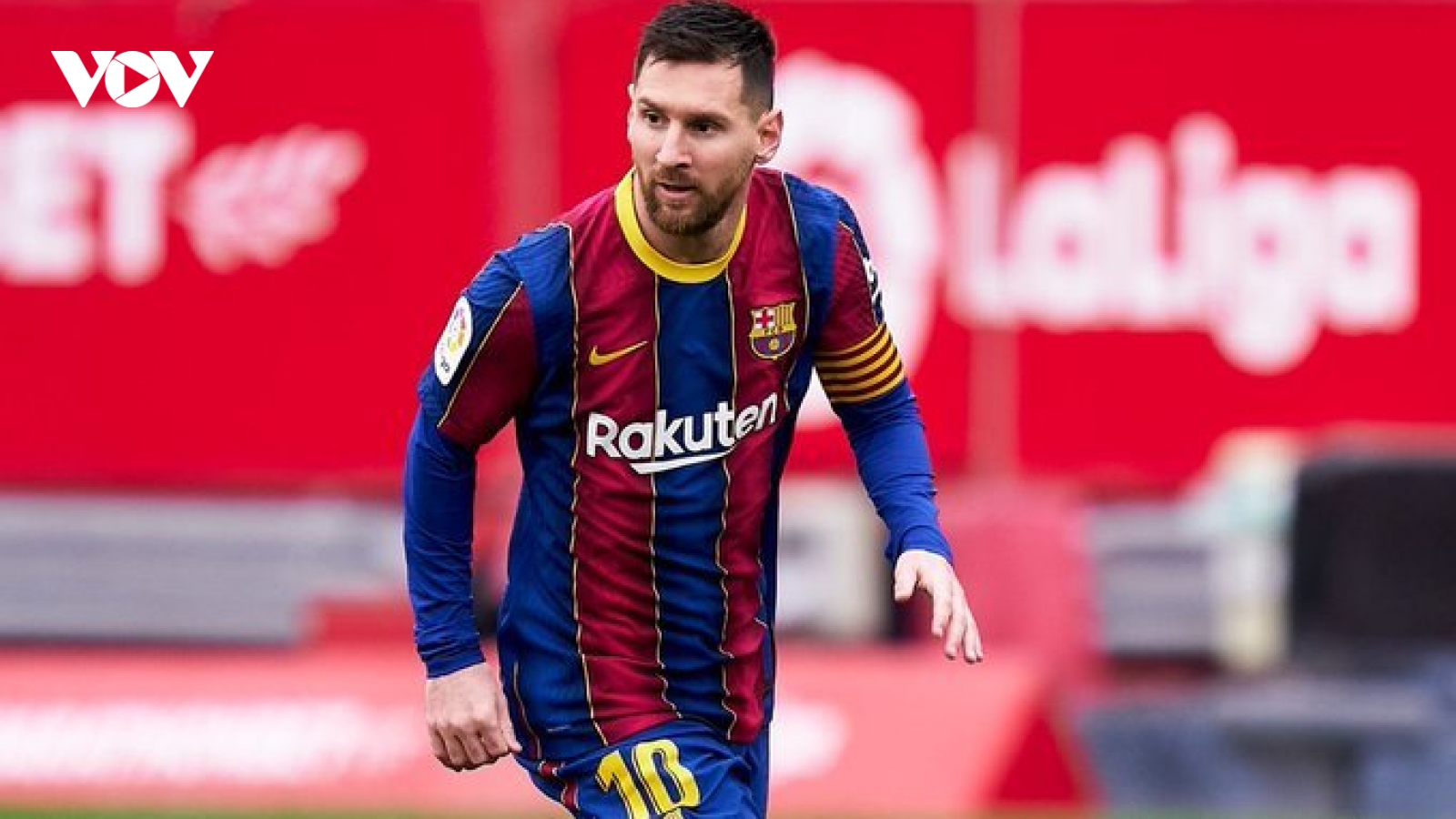 Messi giúp Barca đánh bại Sevilla, lên ngôi nhì bảng La Liga