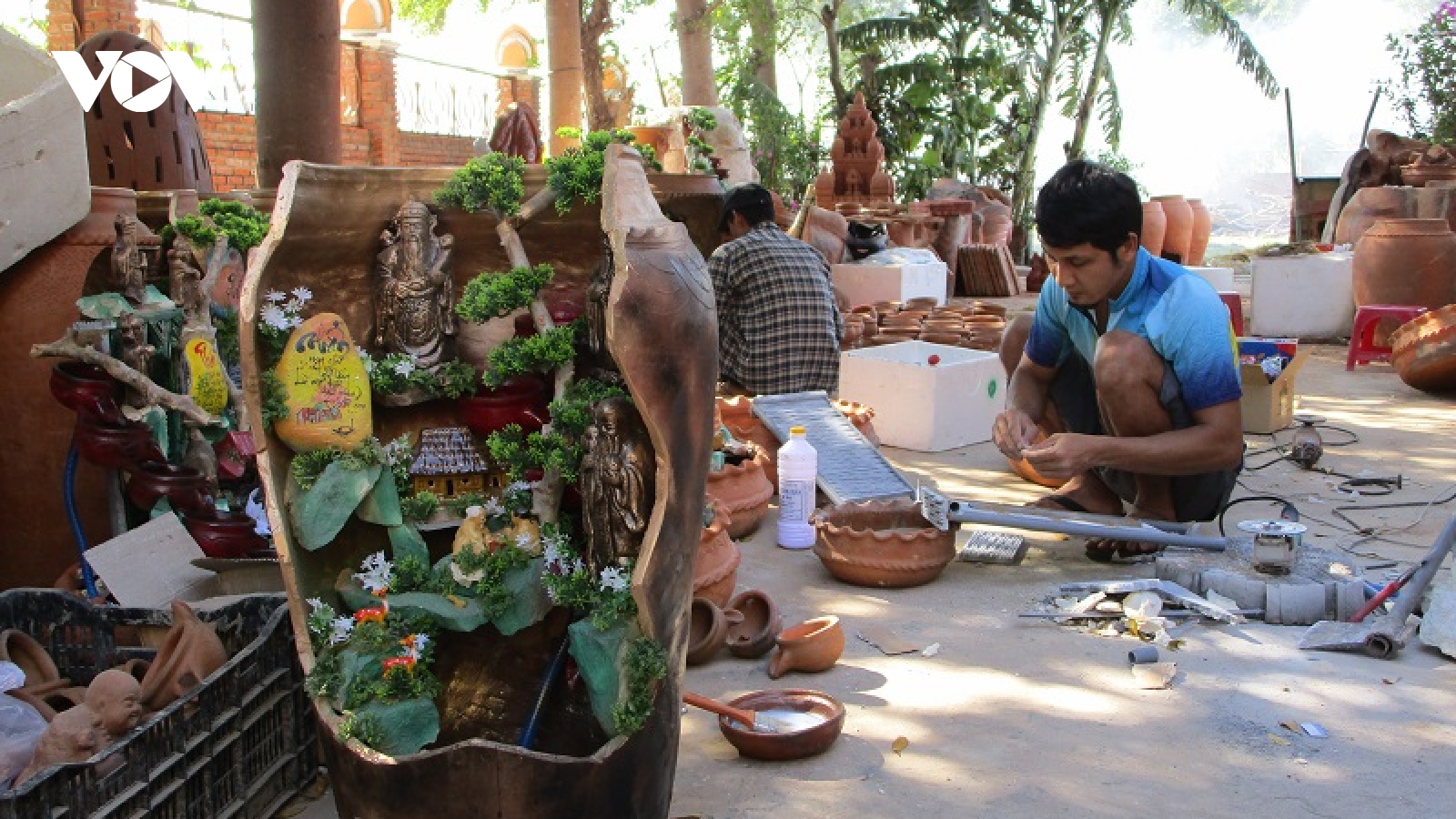 Làng nghề Chăm – Ninh Thuận hối hả vào Xuân