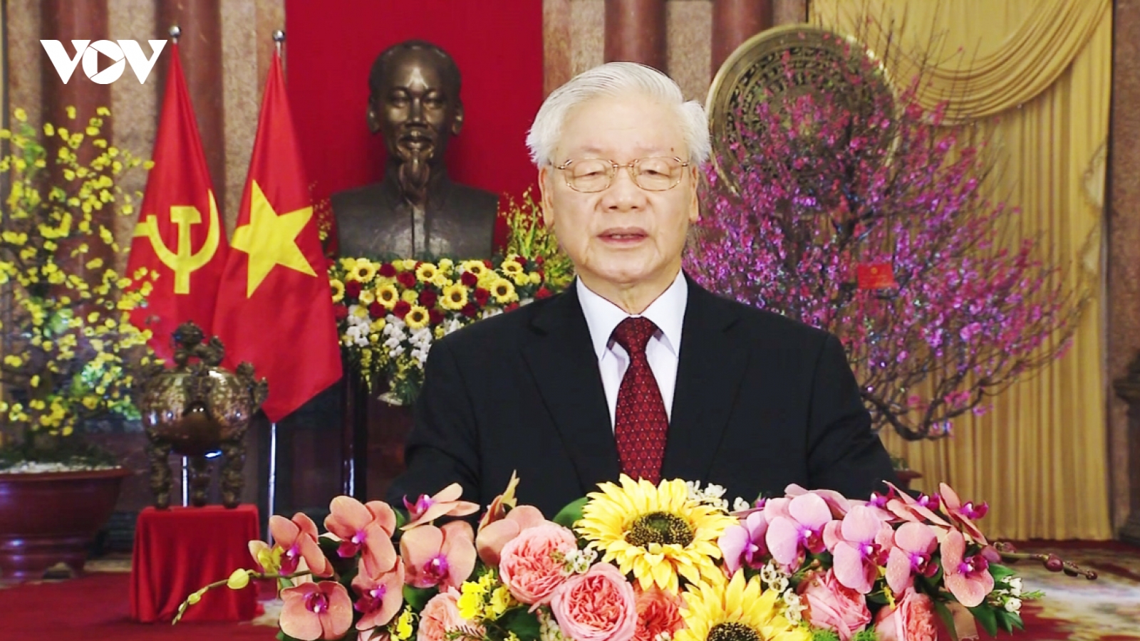 Tổng Bí thư, Chủ tịch nước Nguyễn Phú Trọng chúc Tết Tân Sửu 2021