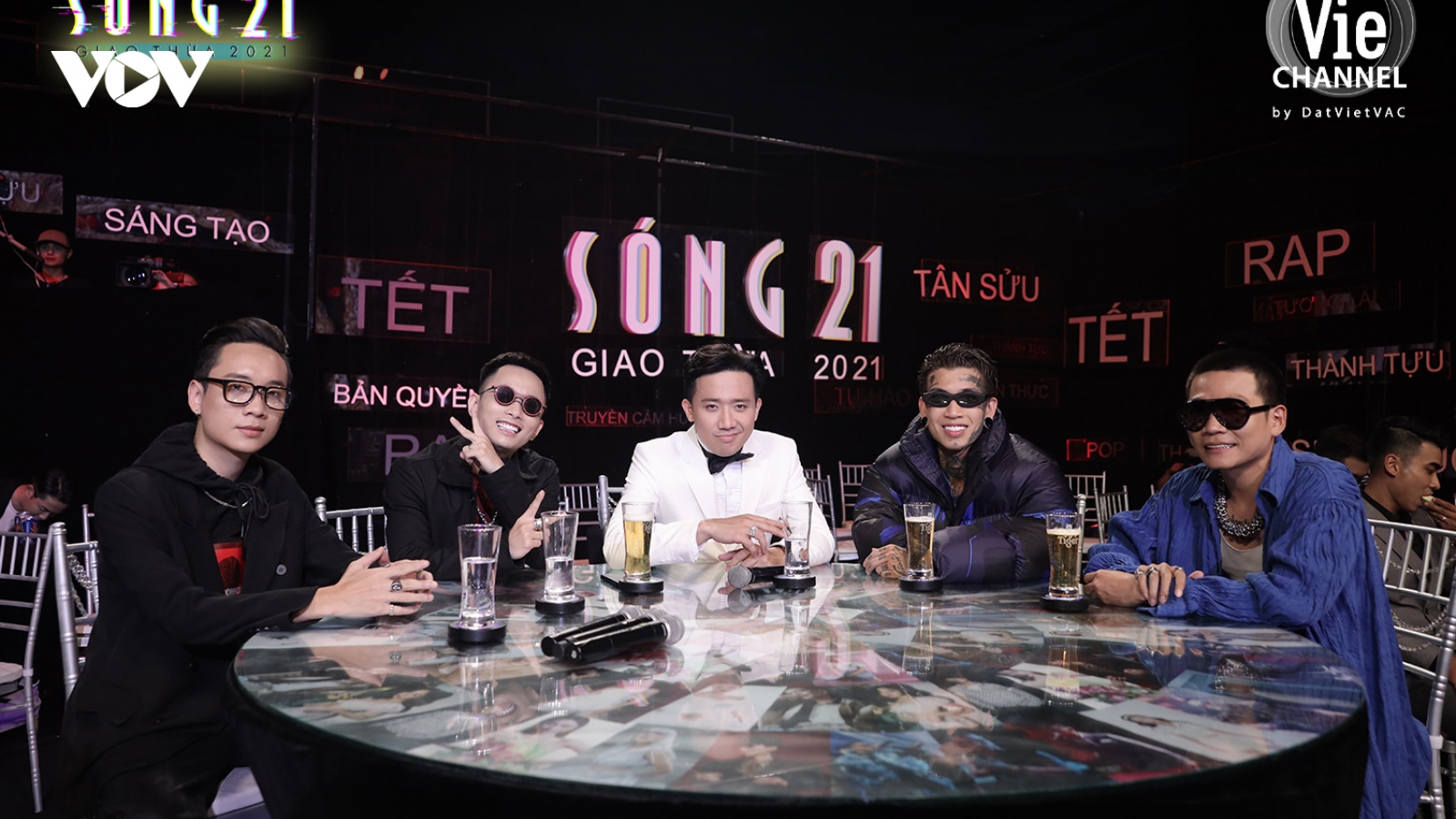 JustaTee, Rhymastic, Wowy cùng dàn thí sinh Rap Việt hội ngộ tại chương trình "Sóng 21"