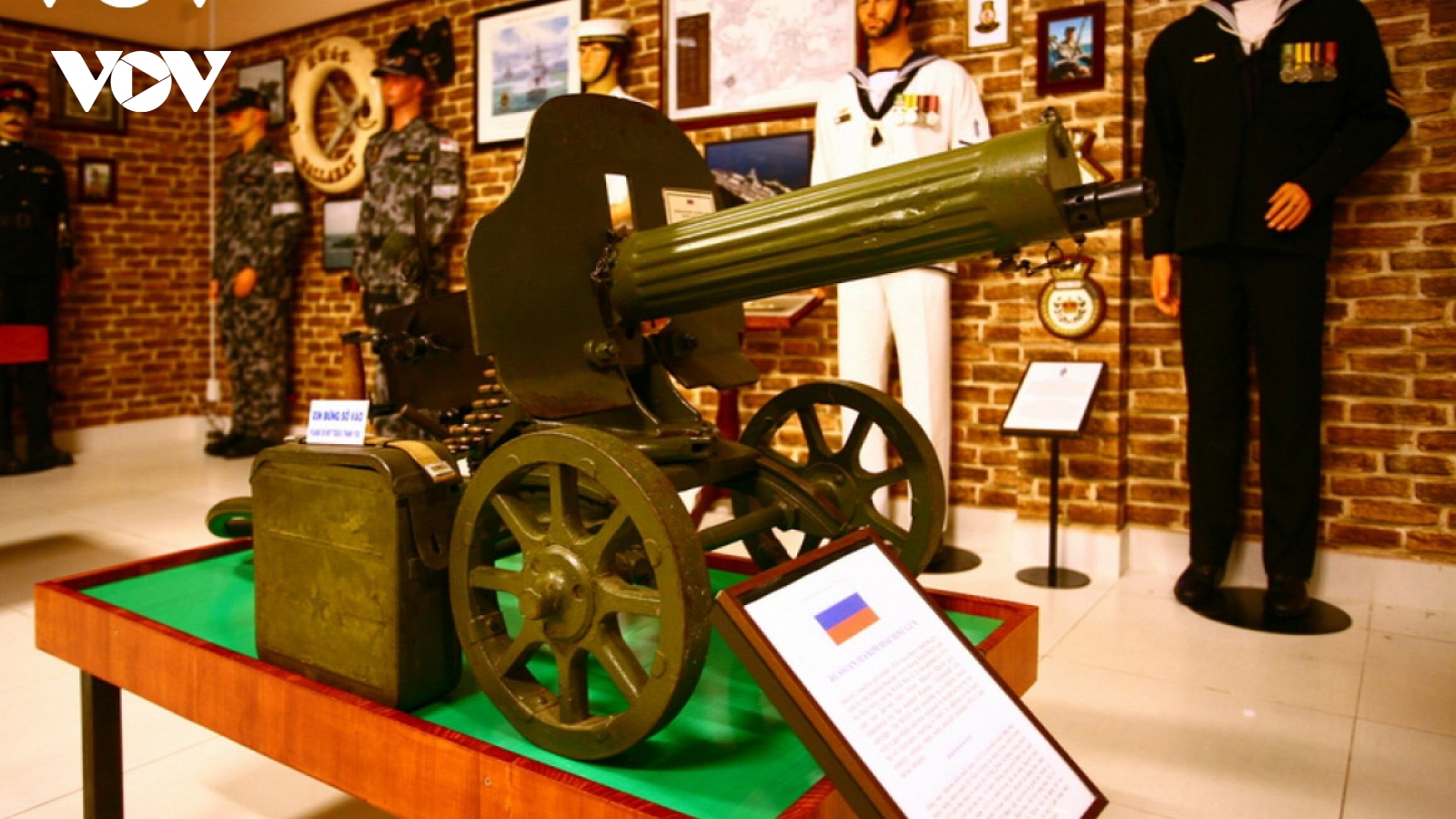 Unique collection of old weapons and uniforms on show at Vung Tau museum