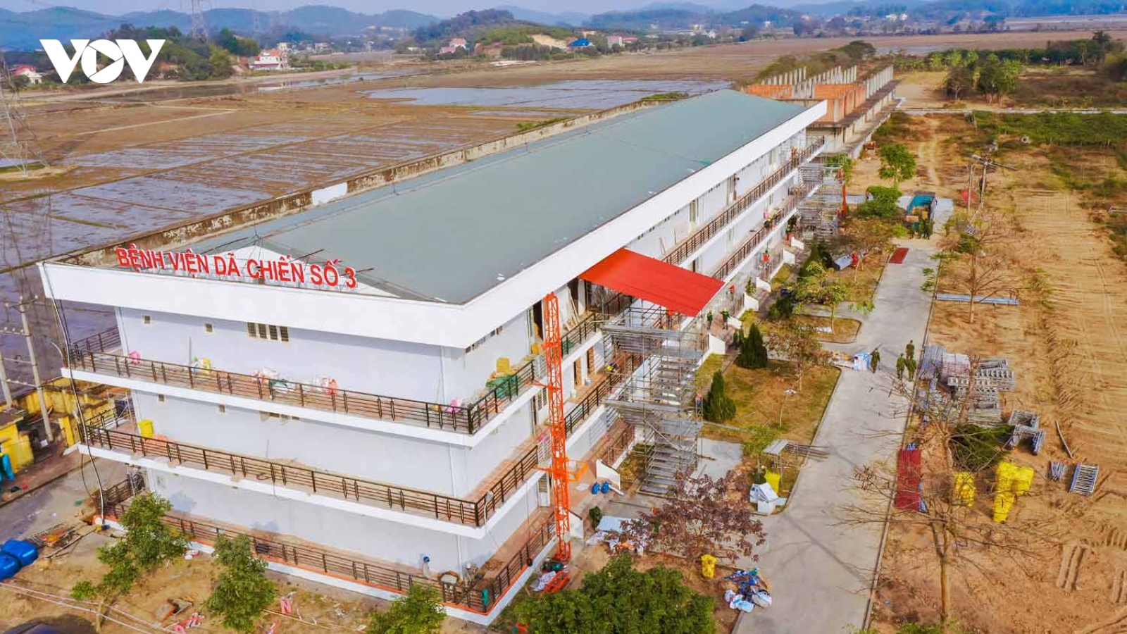 Bệnh viện Dã chiến số 3 Hải Dương bắt đầu tiếp nhận bệnh nhân điều trị Covid-19