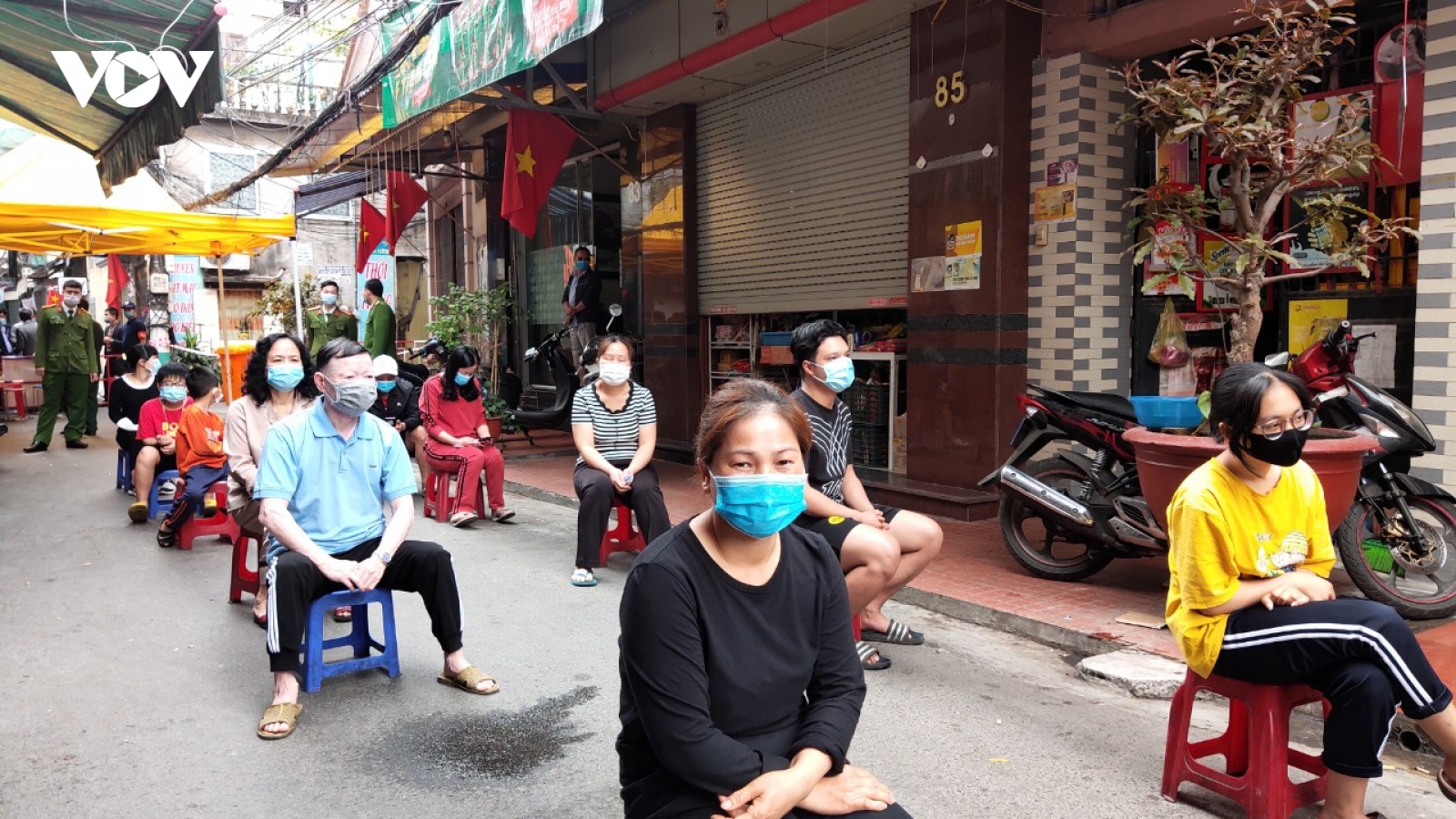 368 trường hợp F1 của 3 ca bệnh tại Hải Phòng âm tính lần 1 với SARS-CoV-2
