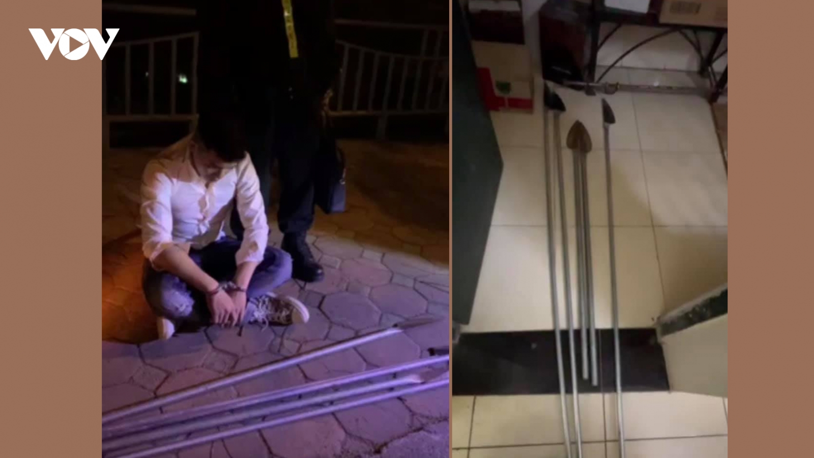 Ngăn chặn kịp thời nhóm thanh niên mang dao đi đánh nhau