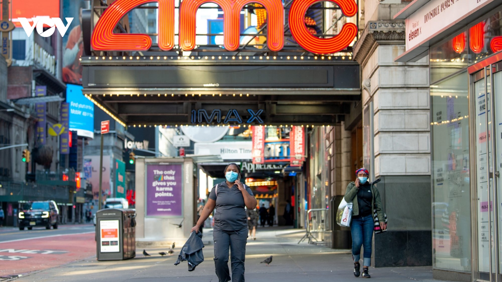 Rạp chiếu phim ở New York mở lại sau gần 1 năm
