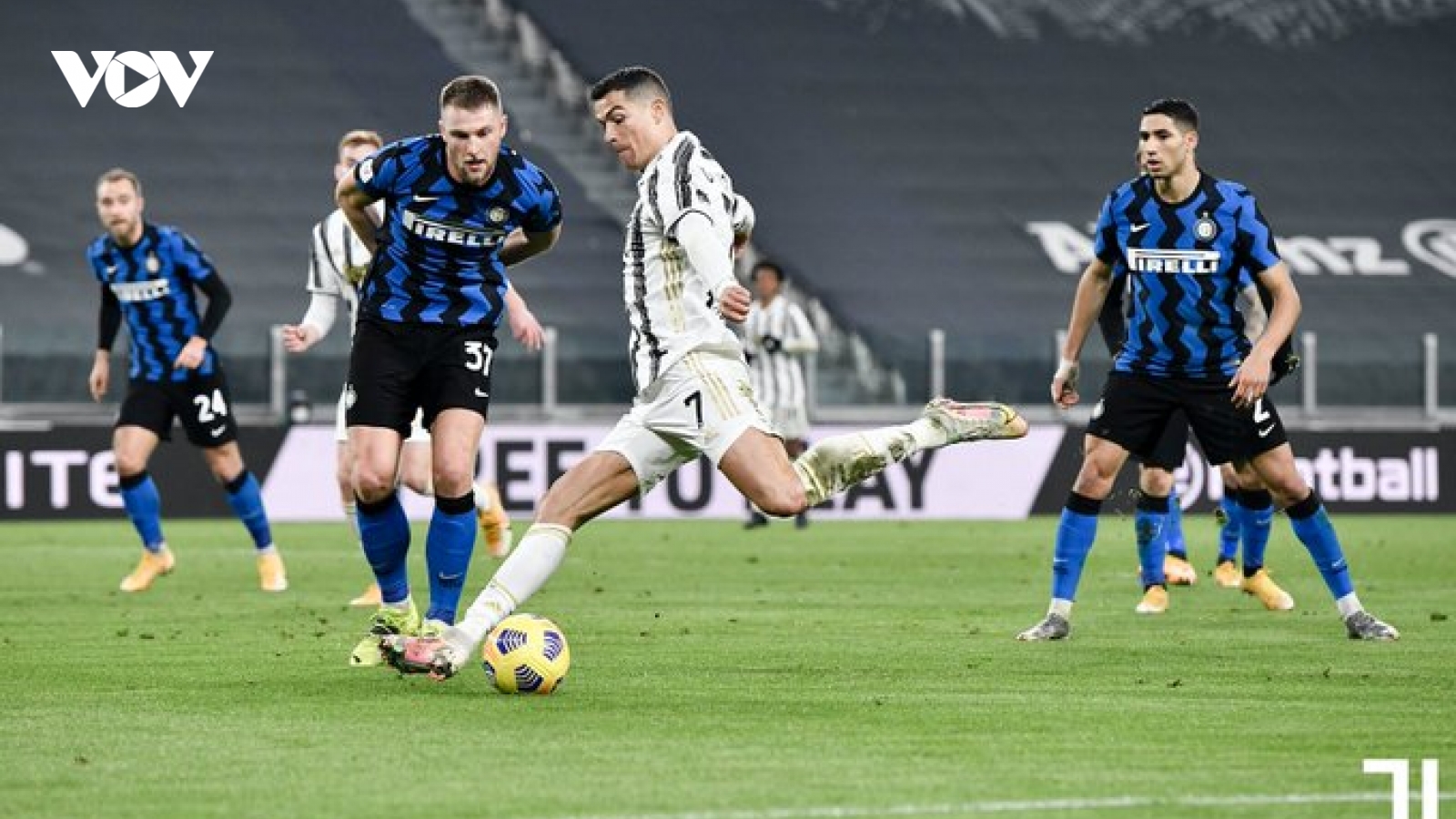 Vượt qua Inter Milan, Juventus vào chung kết Coppa Italia