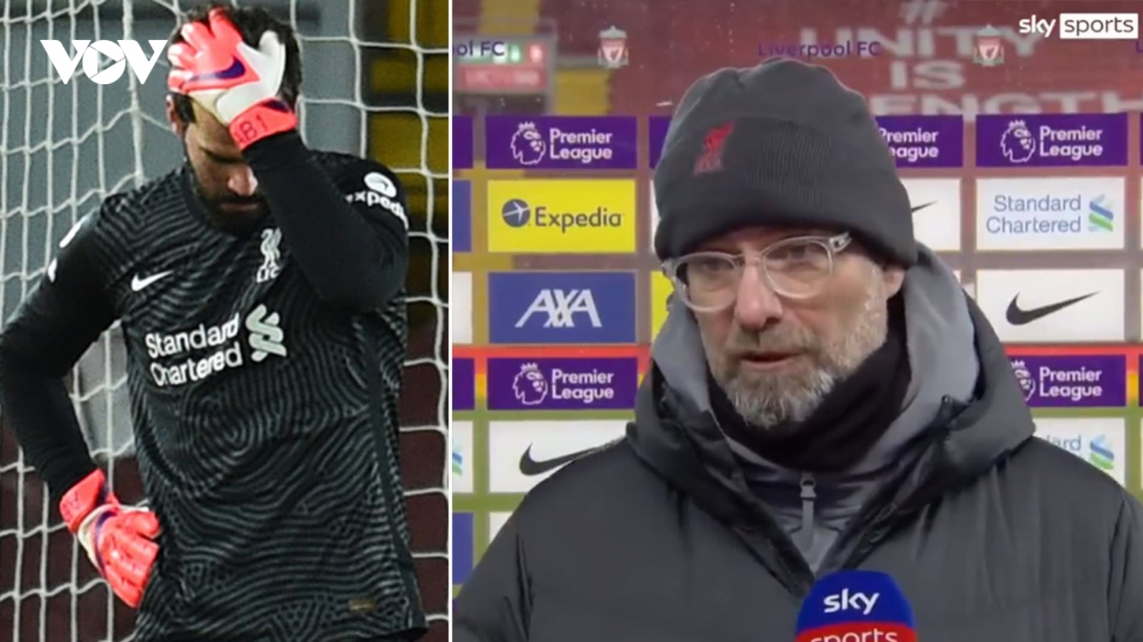 Alisson "báo hại" Liverpool, Jurgen Klopp nói điều bất ngờ