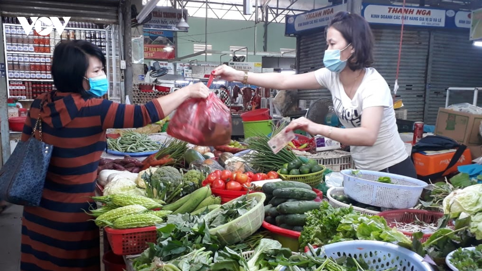 Thị trường thực phẩm, rau quả ở Đà Nẵng ổn định sau Tết