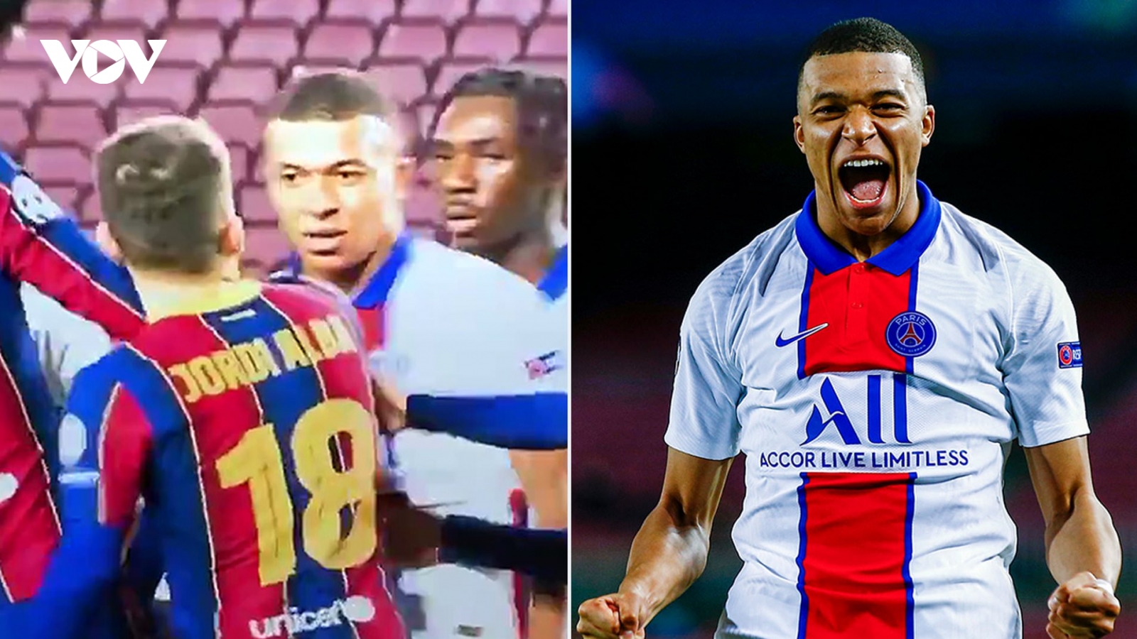Kylian Mbappe gây sốc, lớn tiếng dọa giết hậu vệ Barca