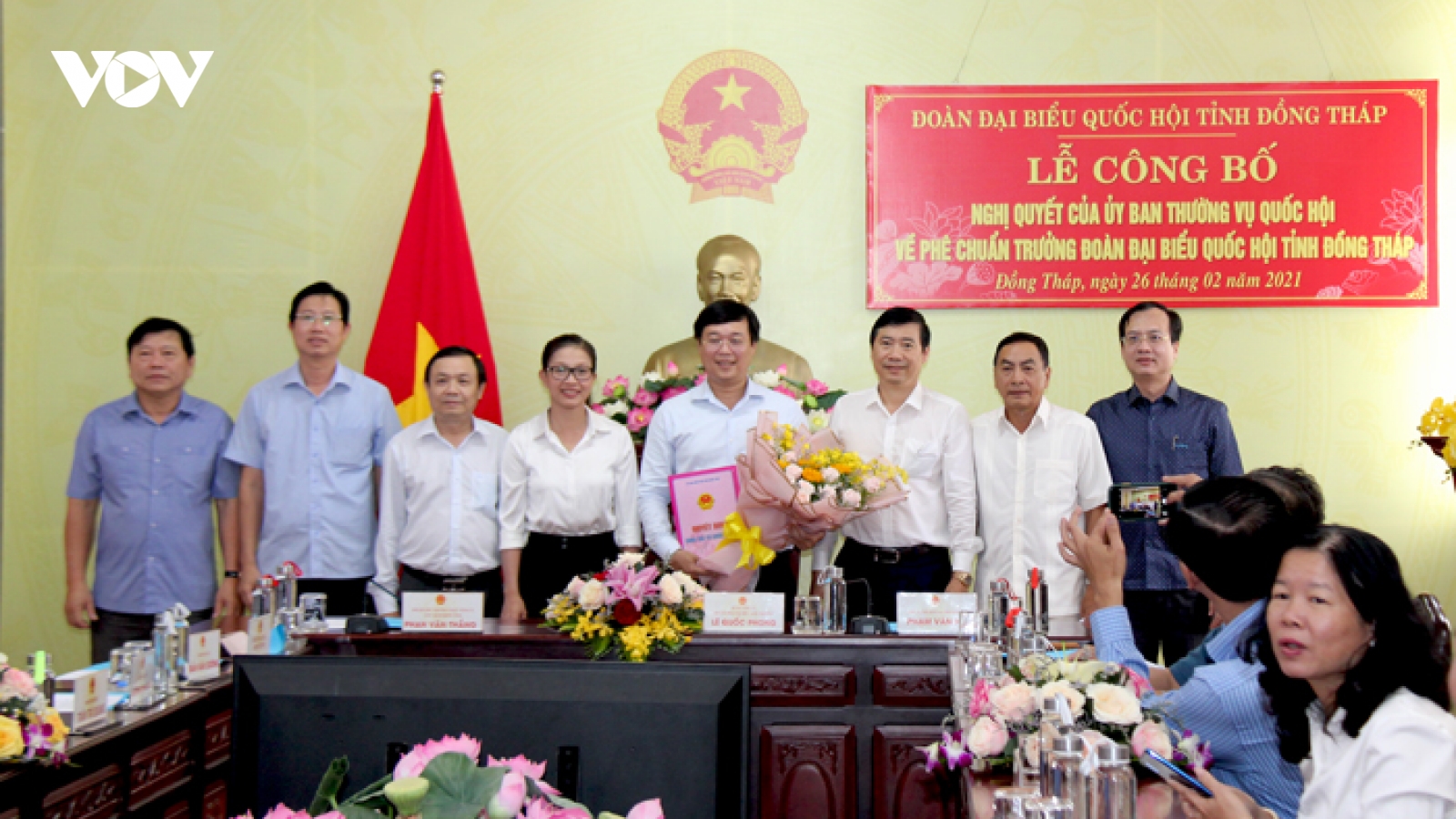 Bí thư Tỉnh ủy Đồng Tháp làm Trưởng Đoàn đại biểu Quốc hội tỉnh