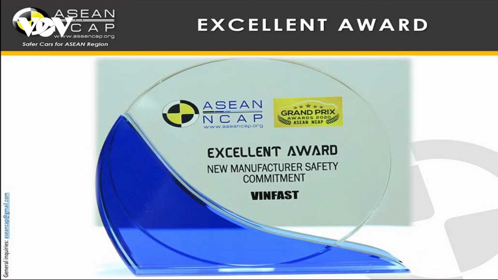 Giải thưởng VinFast mới đạt được từ ASEAN NCAP có ý nghĩa thế nào?