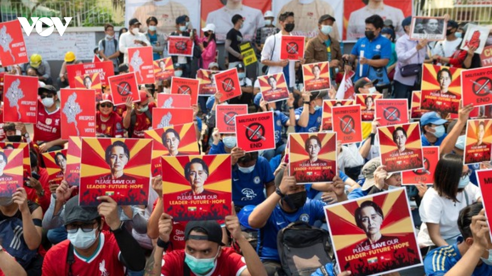 Nguy cơ nổ ra cuộc tổng đình công tại Myanmar, quân đội lên phương án ứng phó