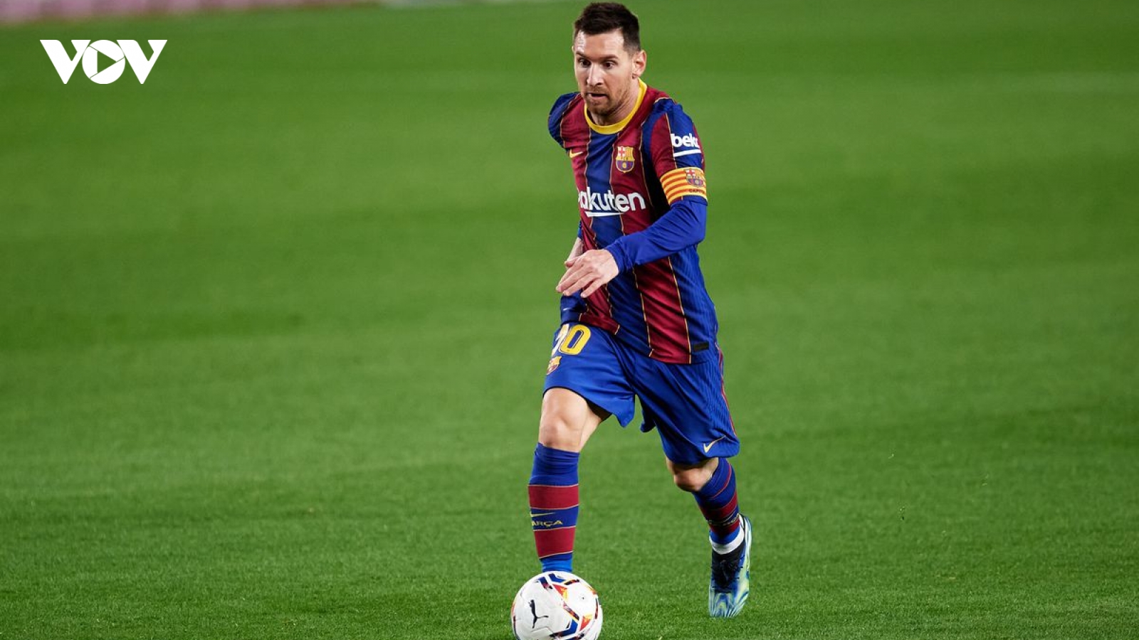 Messi tỏa sáng, Barca nhọc nhằn "vượt ải" Real Betis