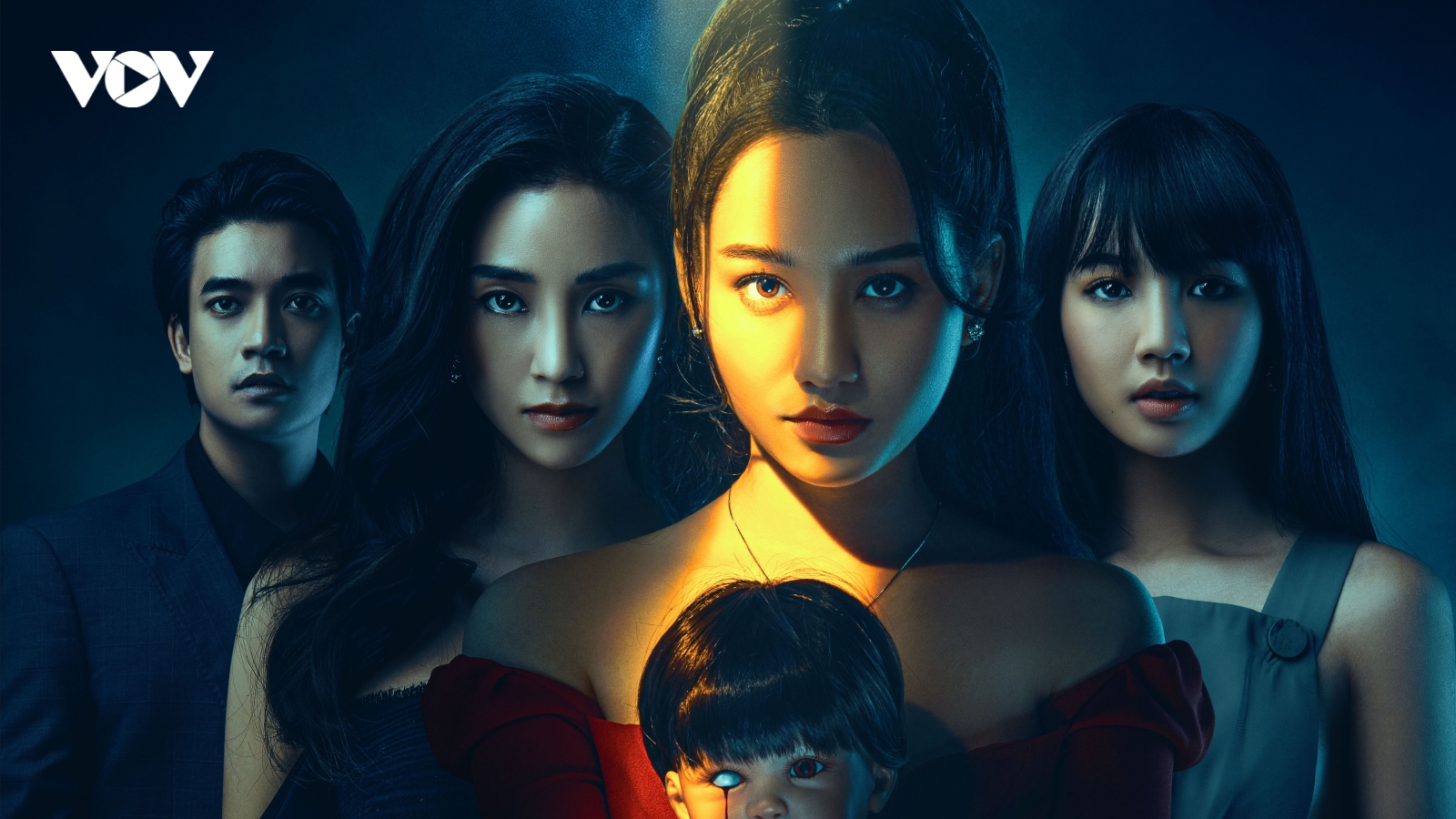 "Thiên thần hộ mệnh" tung poster với ánh nhìn ám ảnh của Trúc Anh, Salim, Amee