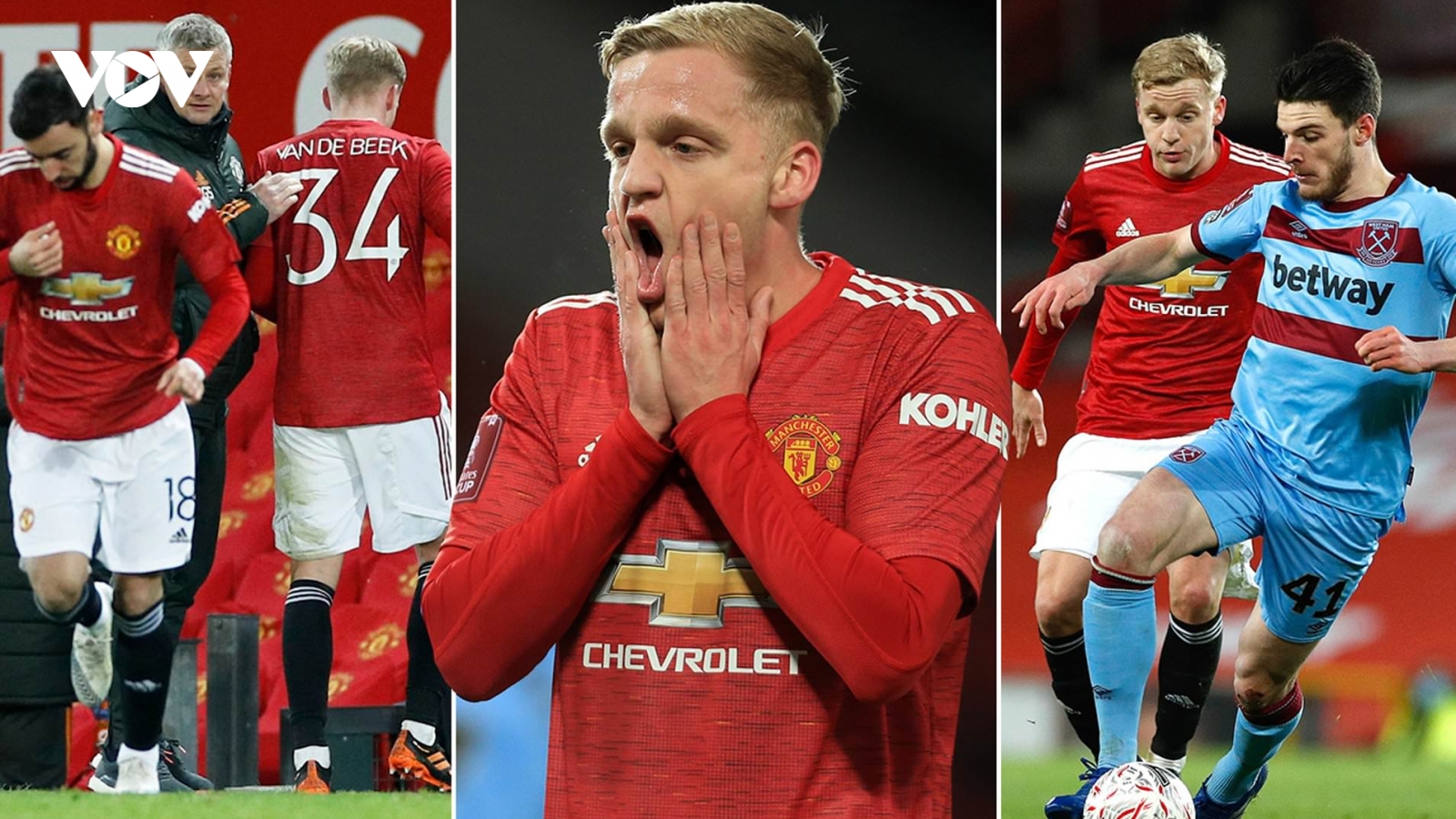 Chấm điểm MU 1-0 West Ham: Van De Beek gây thất vọng tràn trề